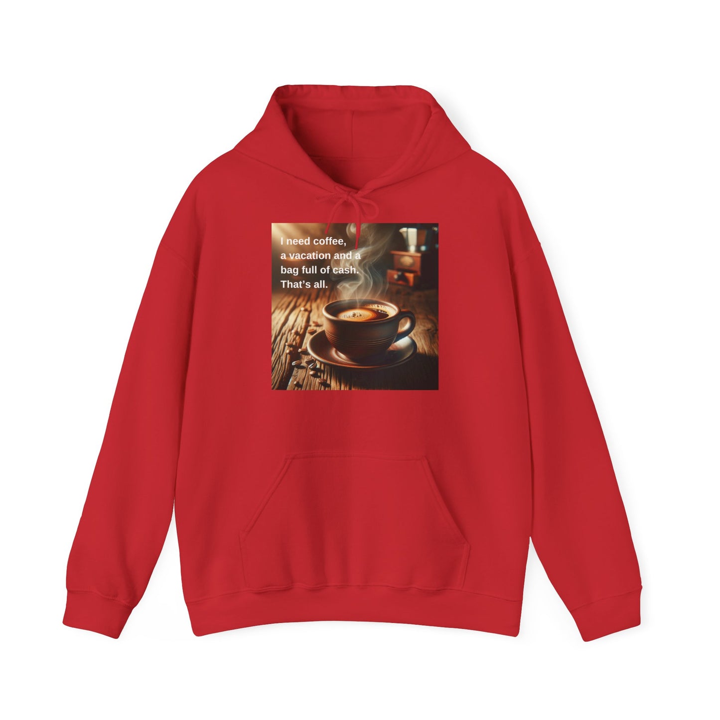 Coffee&Vacation Unisex Heavy Blend™ Hooded Sweatshirt