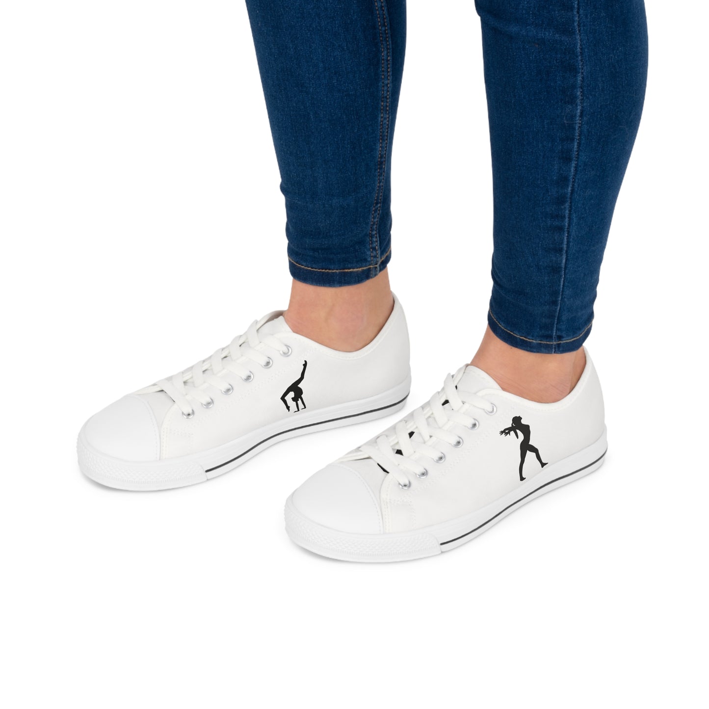 Gymnastics Lover Women's Low Top Sneakers