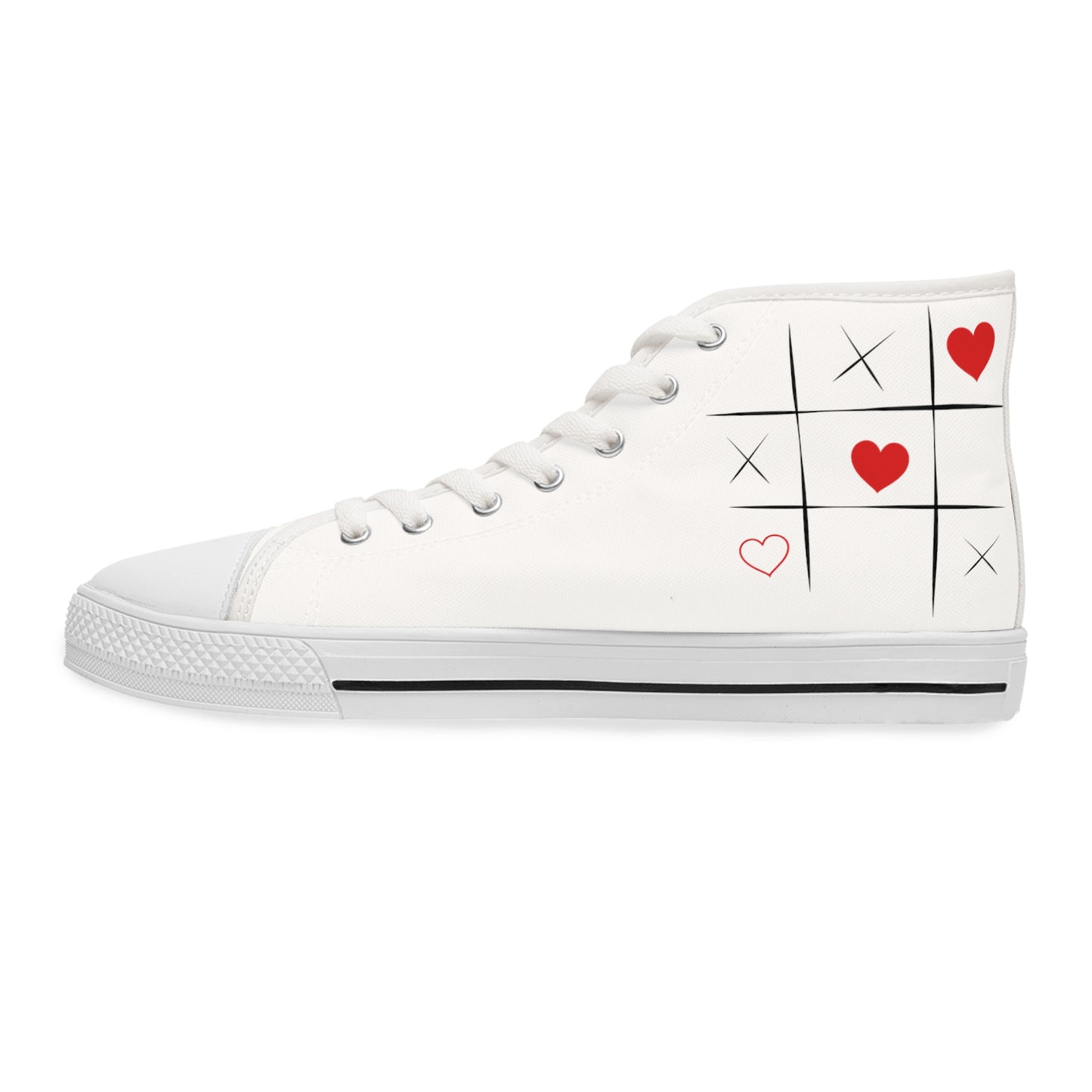 Heart Melt Women's High Top Sneakers