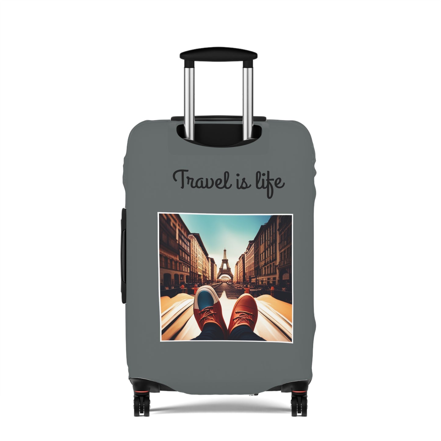 Travel addicted  Luggage Cover