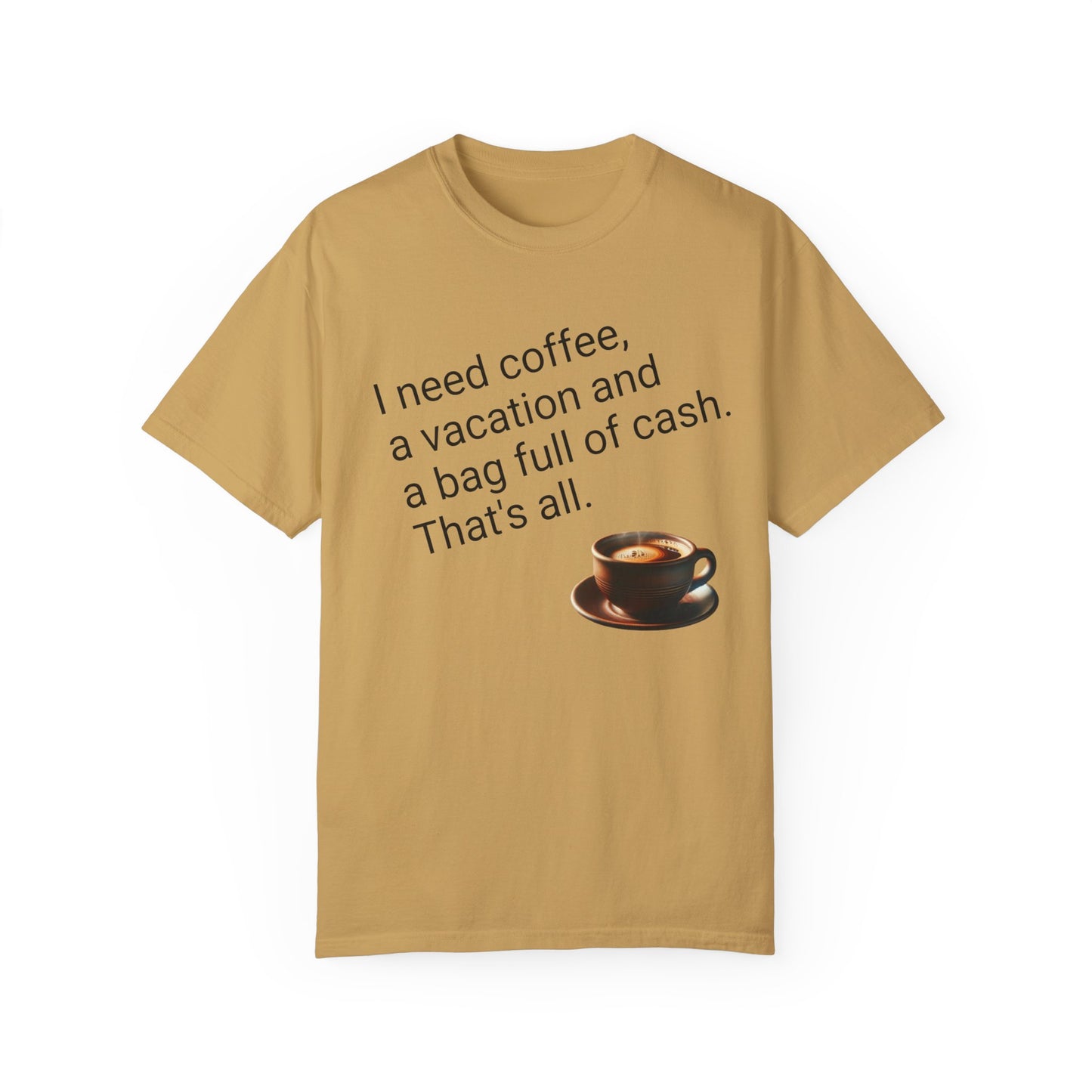 Coffee Lover Unisex Garment-Dyed T-shirt