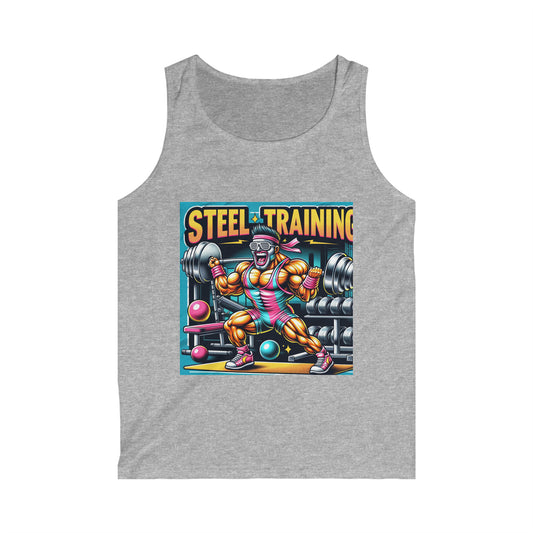 Steel Training Men's Softstyle Tank Top (A0005-ST)
