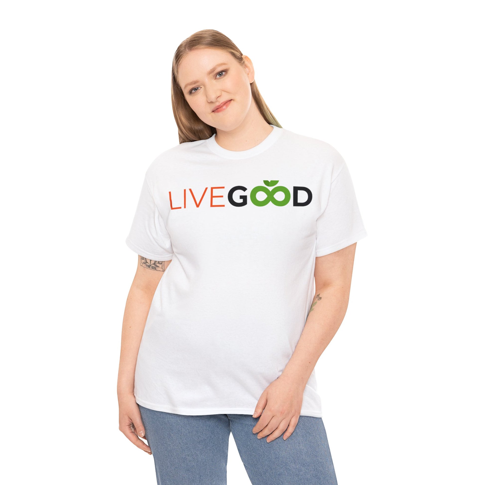 Unisex White T-Shirt Livegood