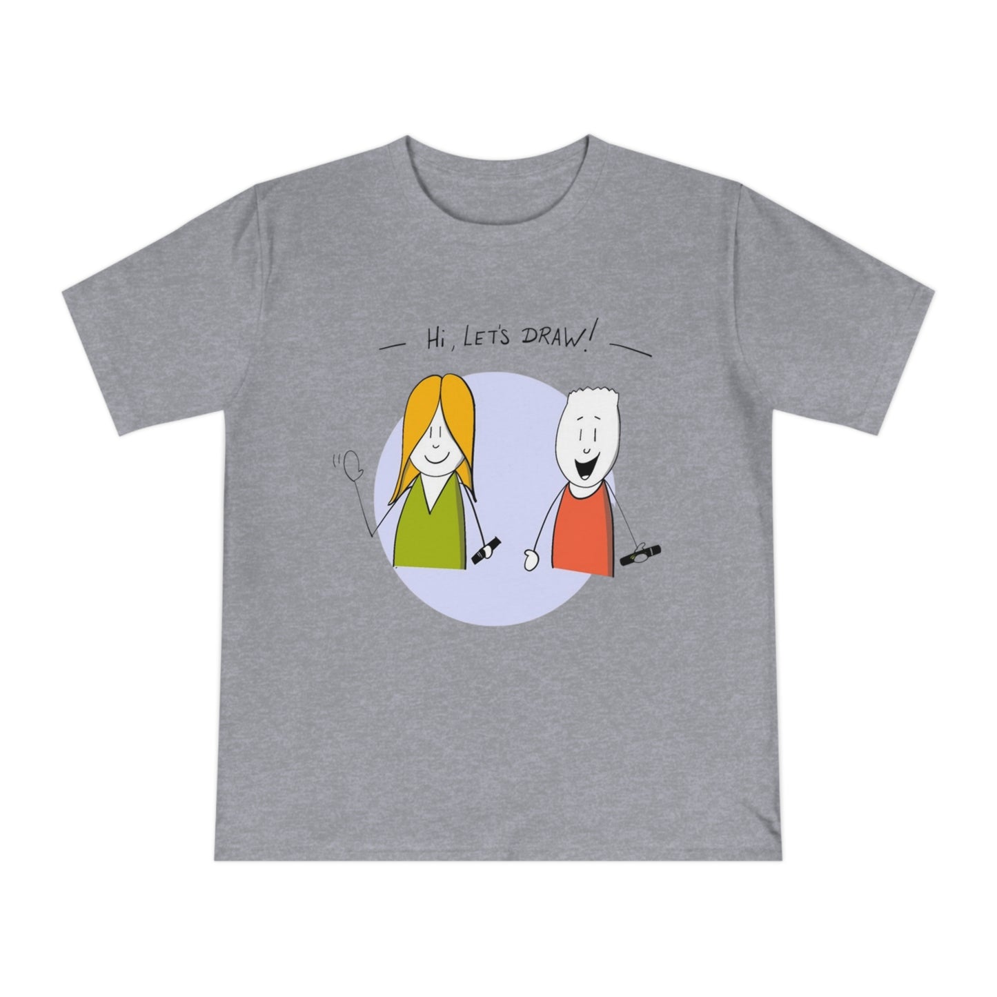 'Lets Draw' Unisex Classic Jersey T-shirt