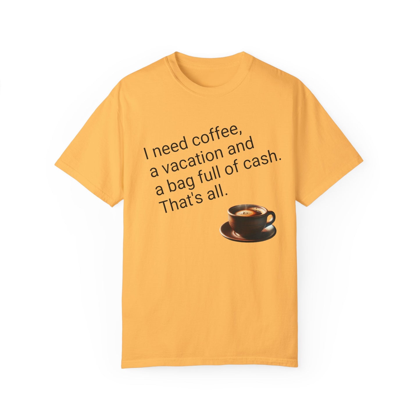 Coffee Lover Unisex Garment-Dyed T-shirt