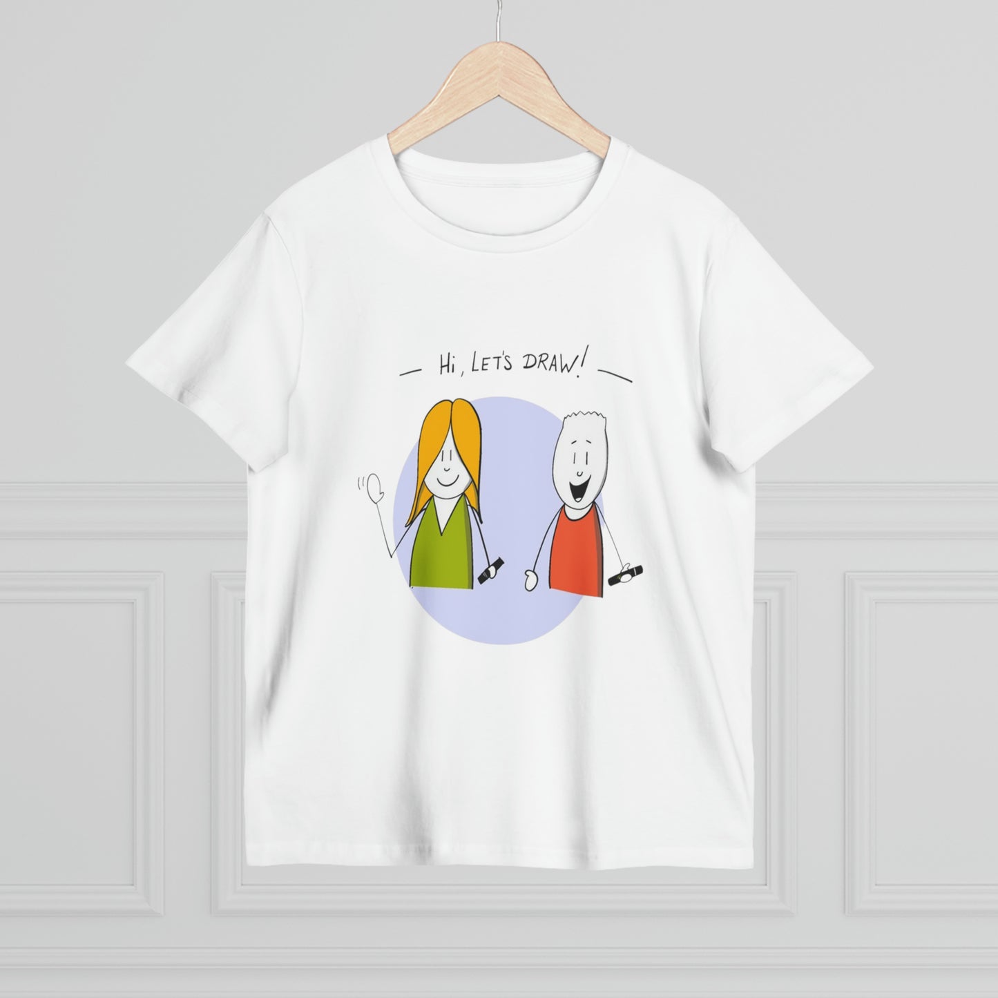 Let's Draw - Women’s Tee (LT-001 for AU, NZ market)