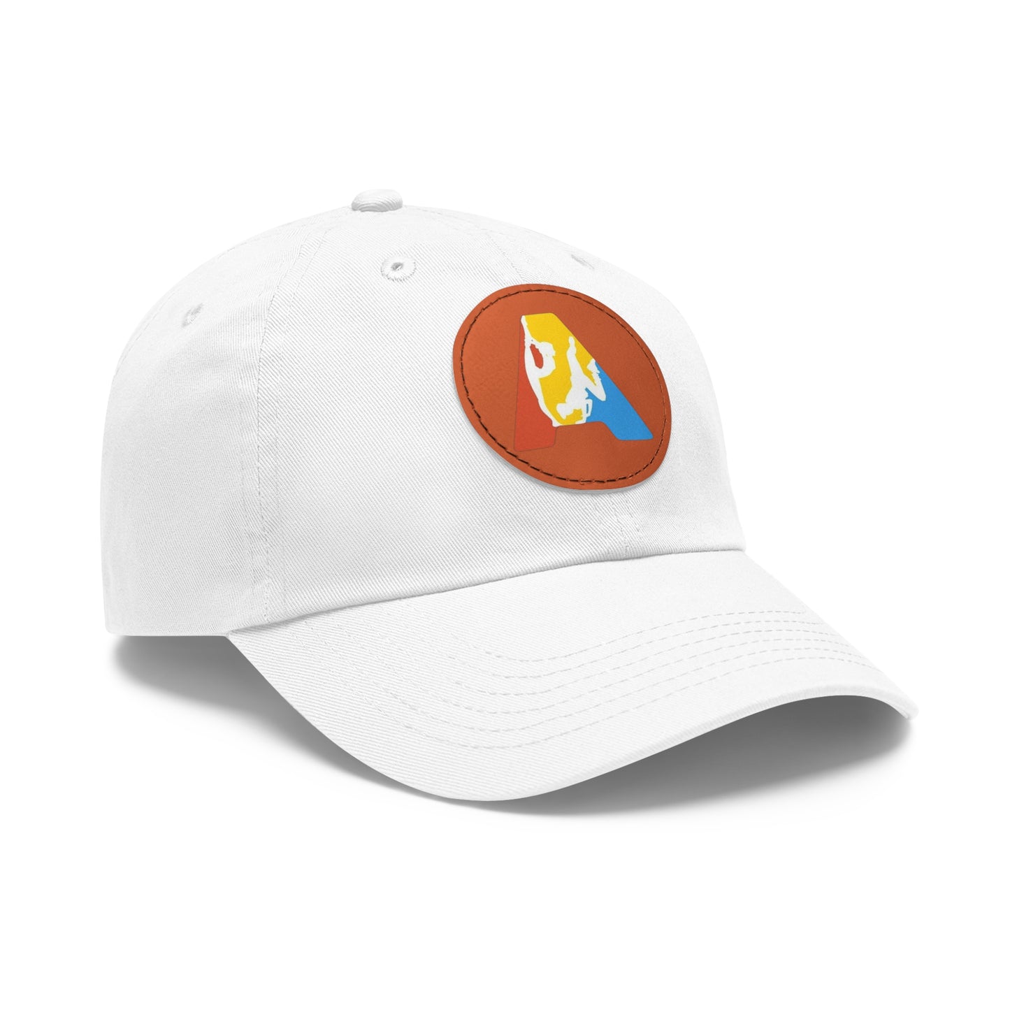 Mom&Dad Hat with Leather Patch (Round - logo imprimat) - Academia Campionilor suporter