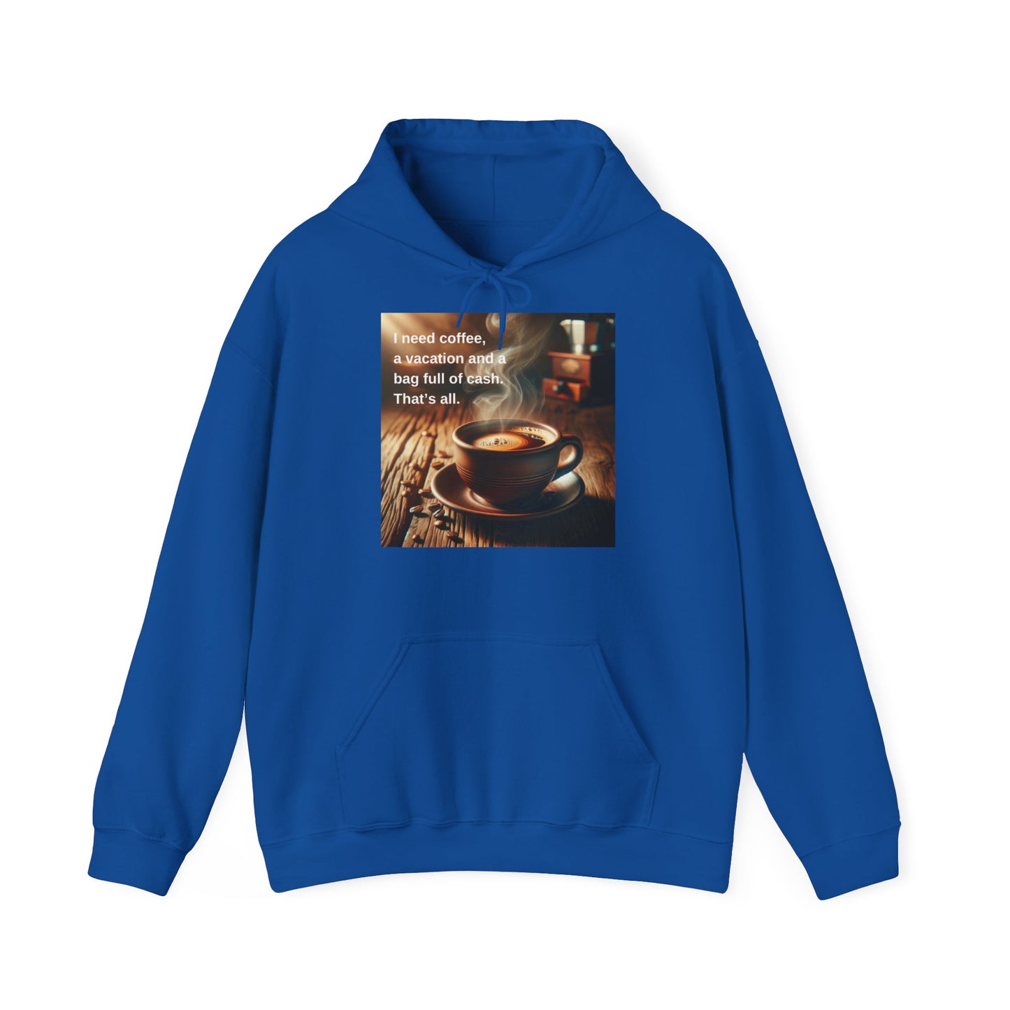 Coffee&Vacation Unisex Heavy Blend™ Hooded Sweatshirt