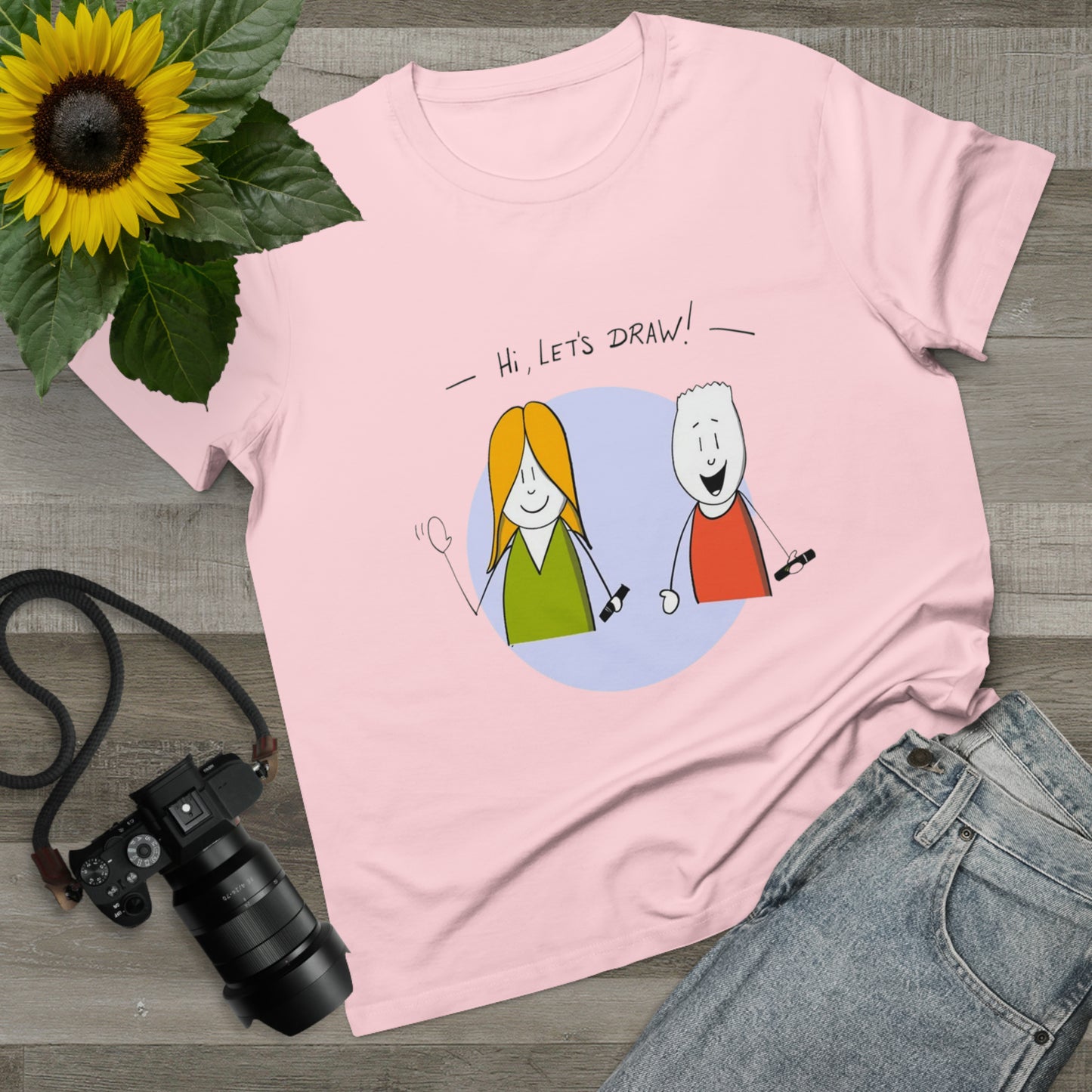 Let's Draw - Women’s Tee (LT-001 for AU, NZ market)