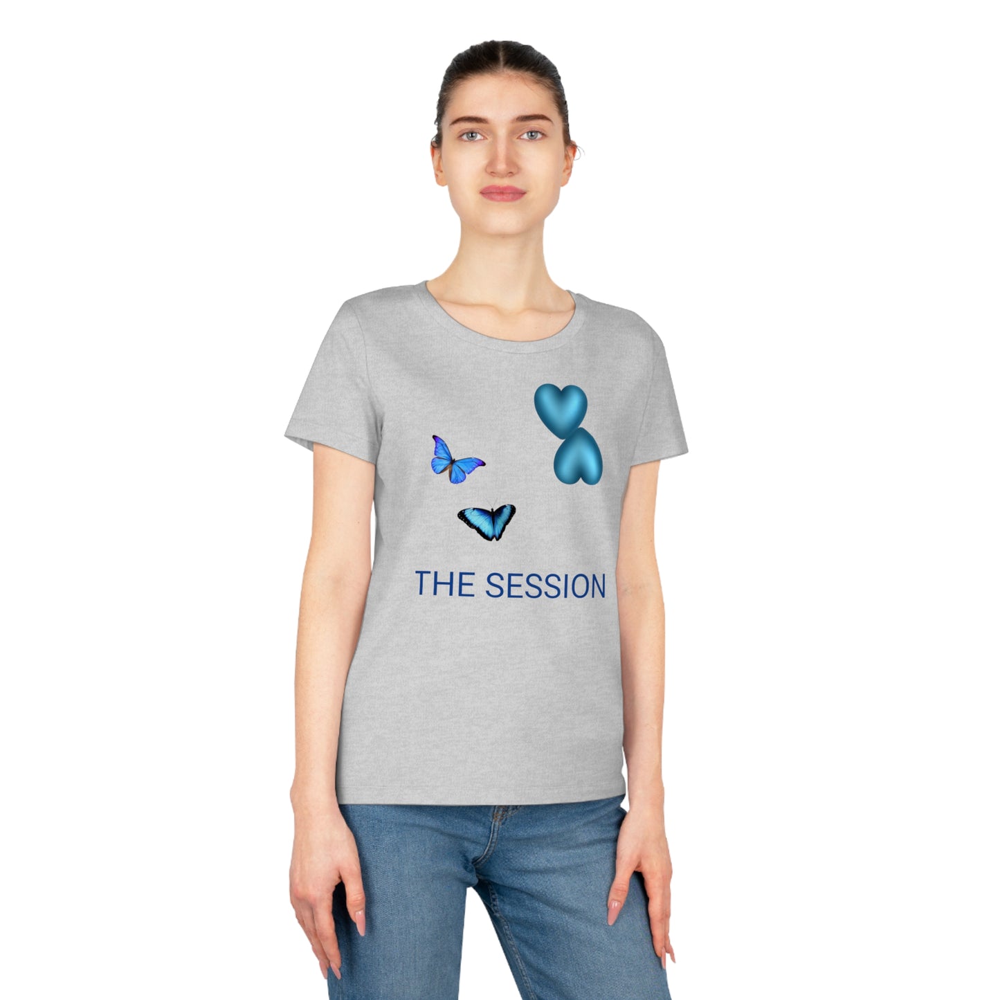 The Session Blue Hearts Woman T-Shirt