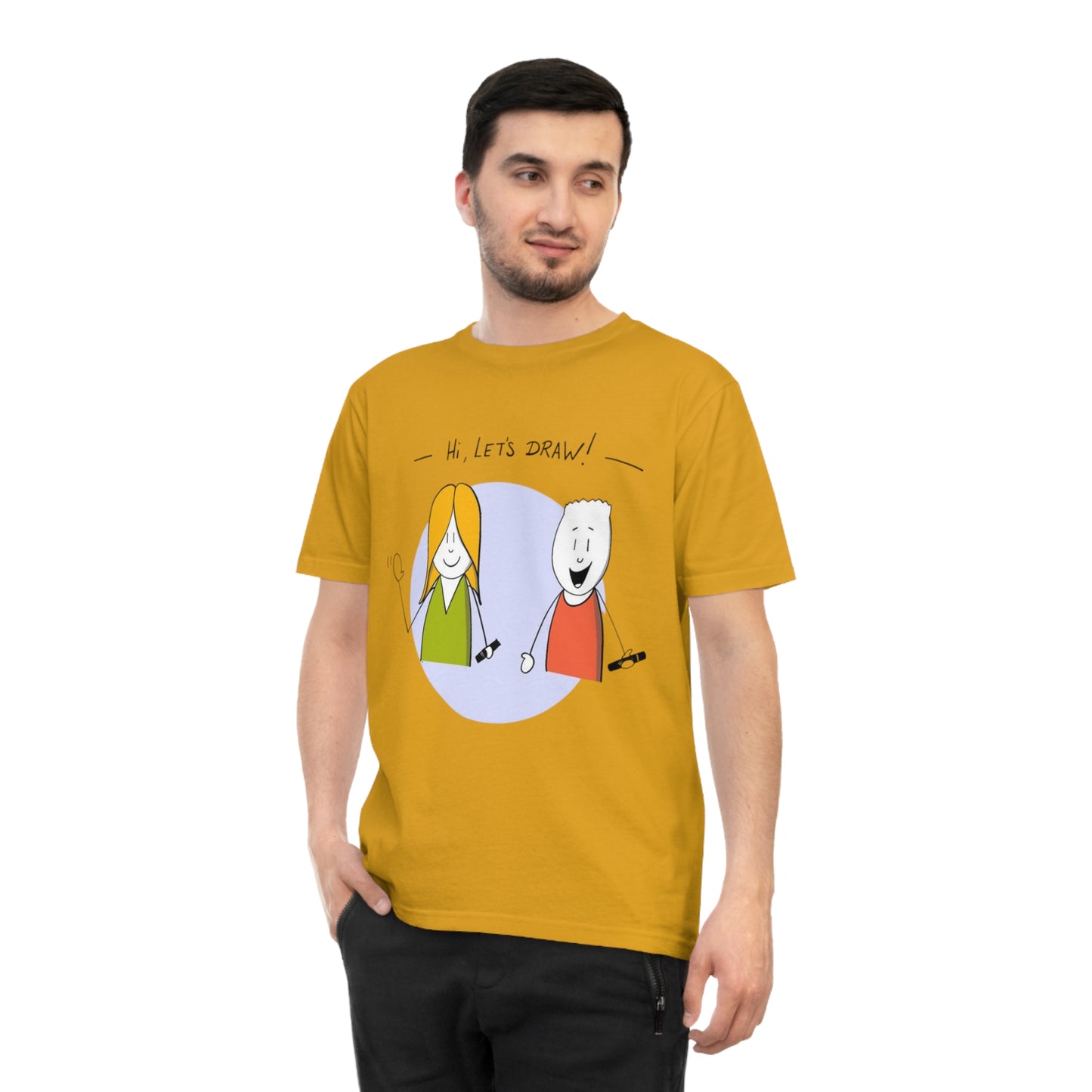 'Lets Draw' Unisex Classic Jersey T-shirt