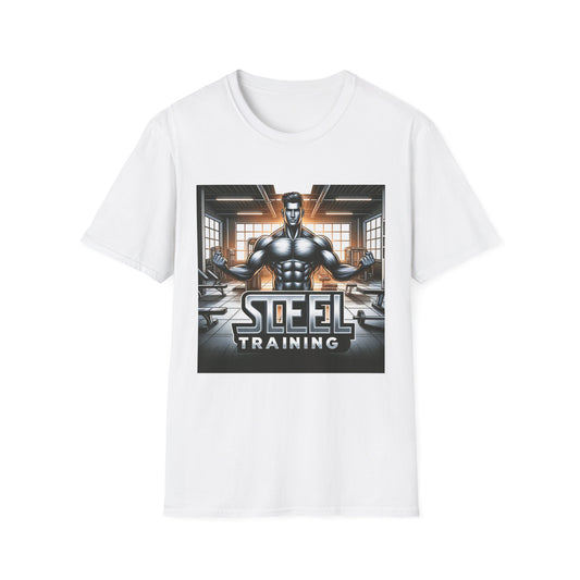 Steel Training T-Shirt/Wellness Gym Fitness&Aerobic/Steel Training Workouts (A0006-ST)