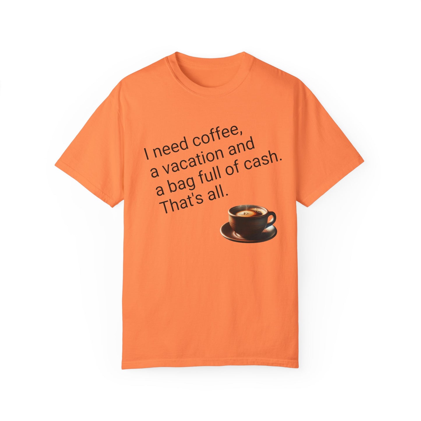 Coffee Lover Unisex Garment-Dyed T-shirt