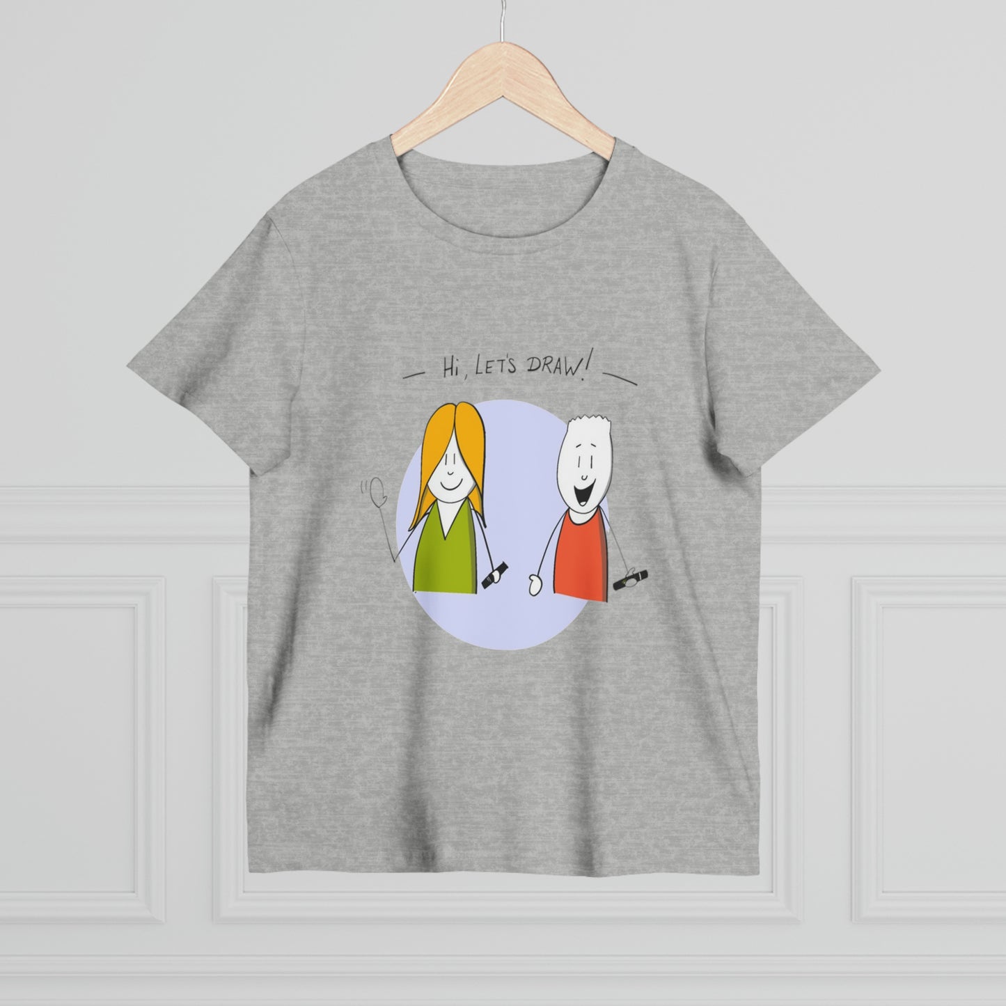 Let's Draw - Women’s Tee (LT-001 for AU, NZ market)