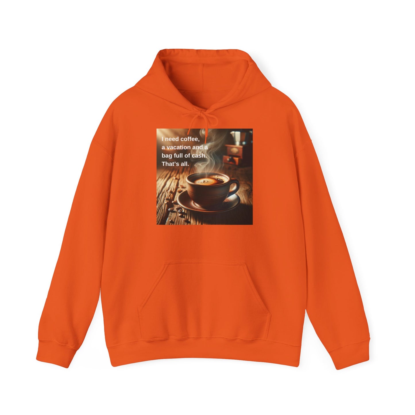 Coffee&Vacation Unisex Heavy Blend™ Hooded Sweatshirt