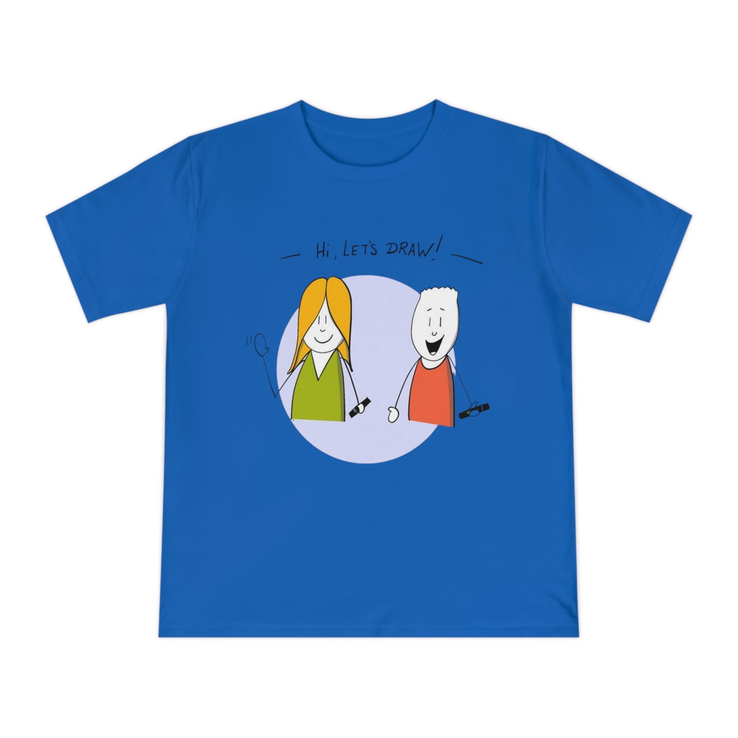 'Lets Draw' Unisex Classic Jersey T-shirt