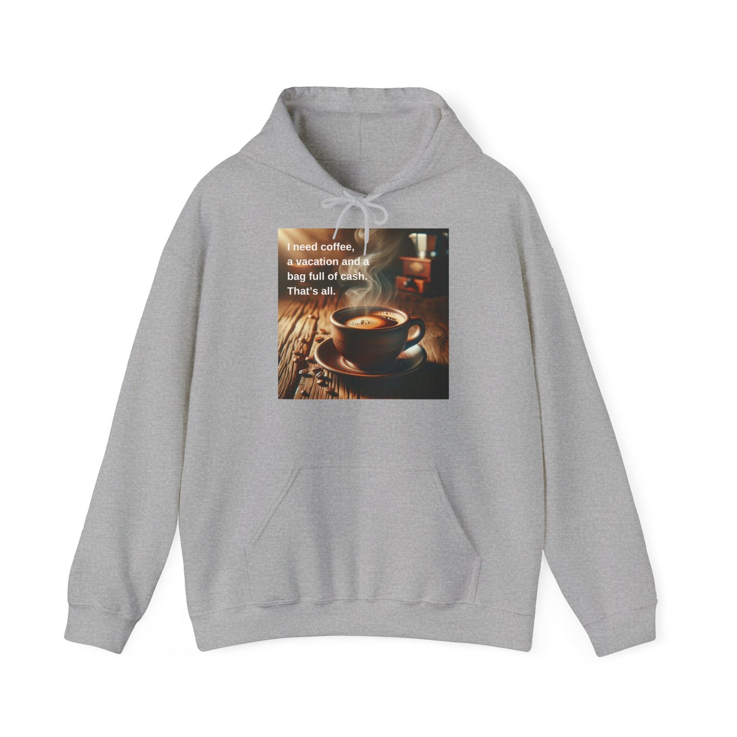 Coffee&Vacation Unisex Heavy Blend™ Hooded Sweatshirt