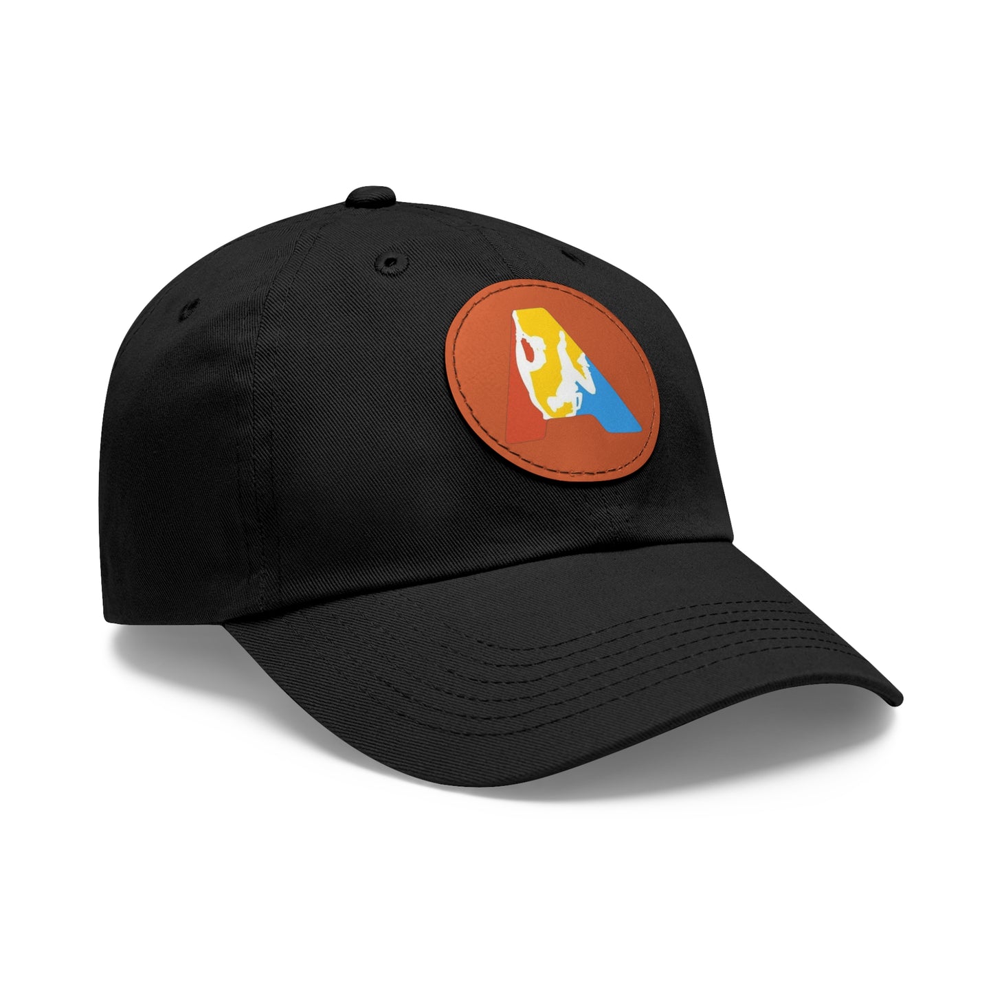 Mom&Dad Hat with Leather Patch (Round - logo imprimat) - Academia Campionilor suporter