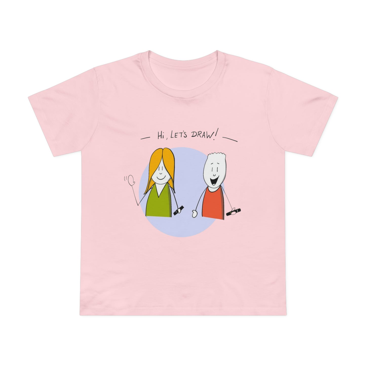 Let's Draw - Women’s Tee (LT-001 for AU, NZ market)