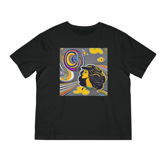 Woman colour spot - Unisex Fuser T-shirt