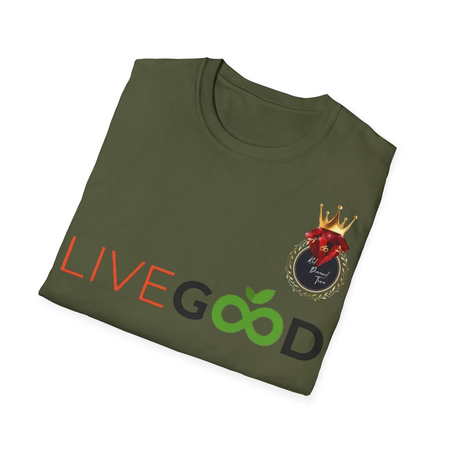 LiveGood Red Diamond Team Unisex T-Shirts (A0008-LG)