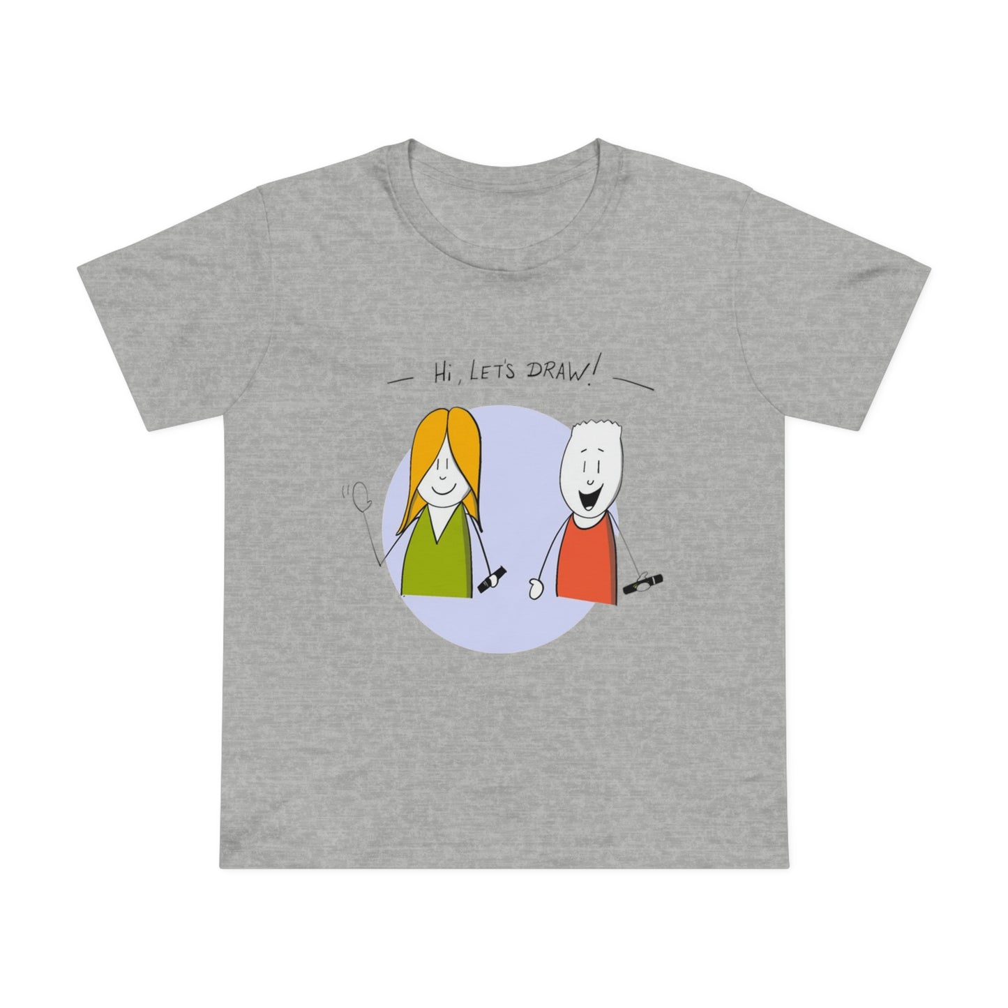 Let's Draw - Women’s Tee (LT-001 for AU, NZ market)