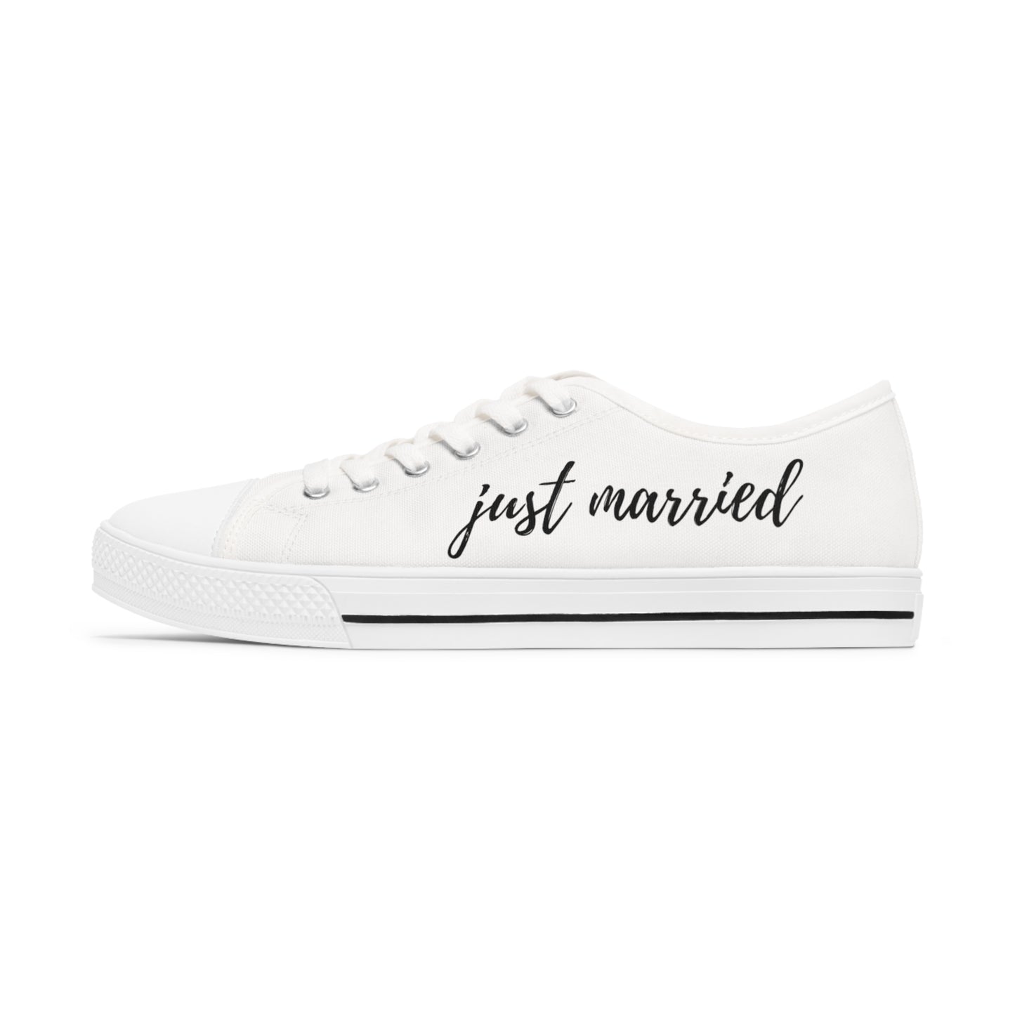 Just Married Women's Low Top Sneakers