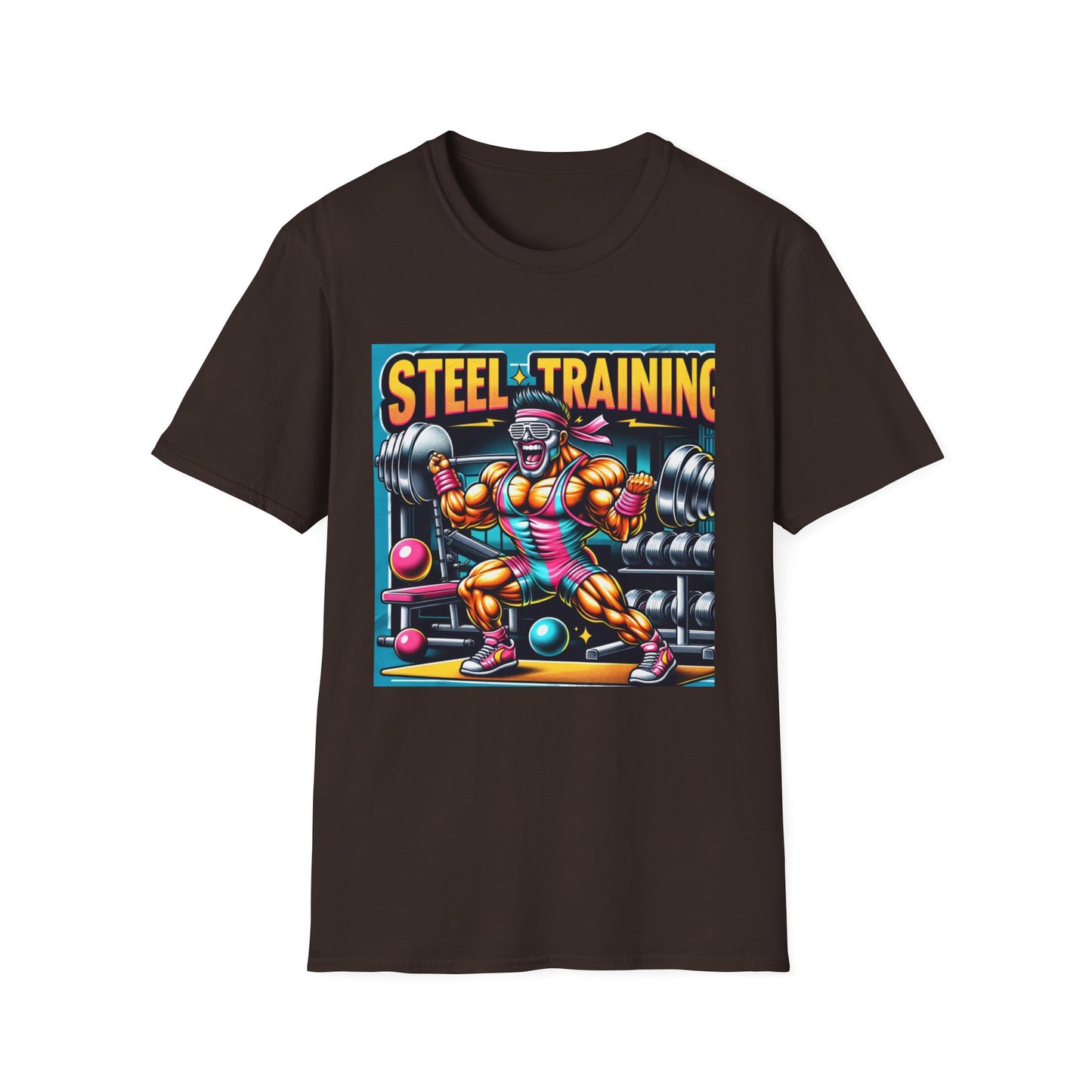 Steel Training T-Shirt/Gym Fitness&Aerobic/Steel Workouts (A0005-ST)