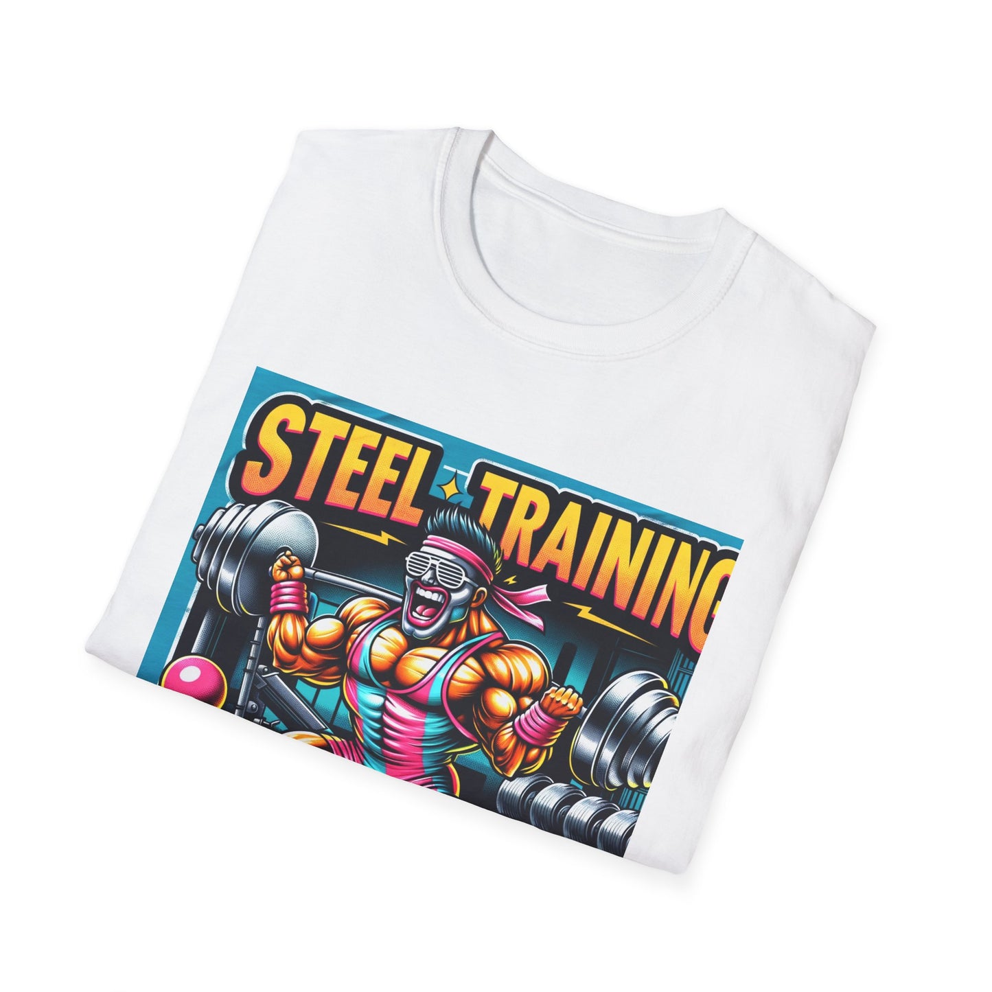 Steel Training T-Shirt/Gym Fitness&Aerobic/Steel Workouts (A0005-ST)