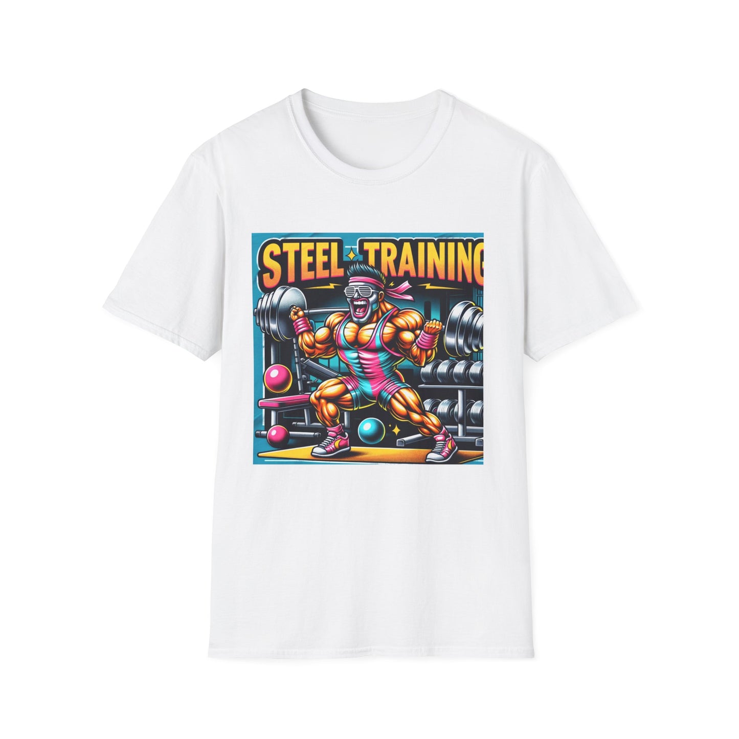 Steel Training T-Shirt/Gym Fitness&Aerobic/Steel Workouts (A0005-ST)