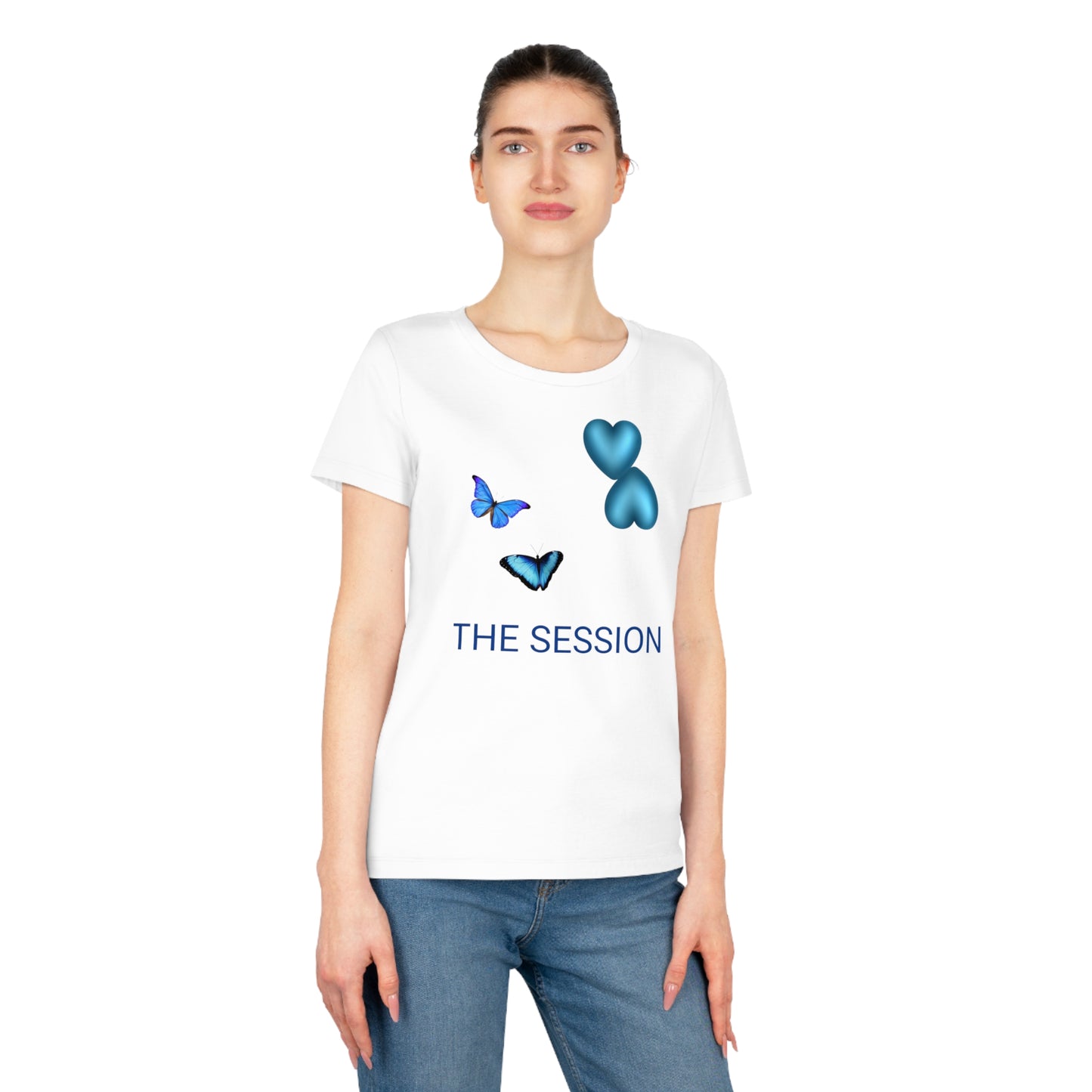 The Session Blue Hearts Woman T-Shirt