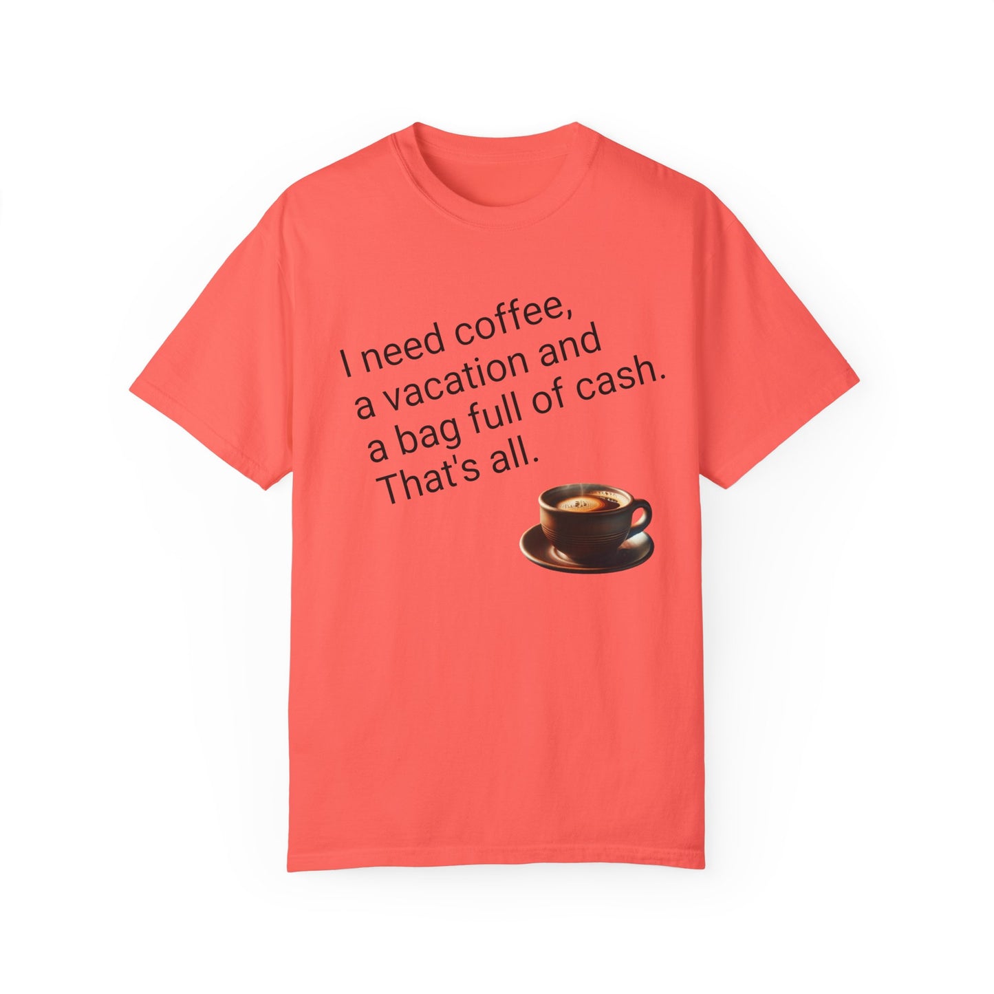 Coffee Lover Unisex Garment-Dyed T-shirt