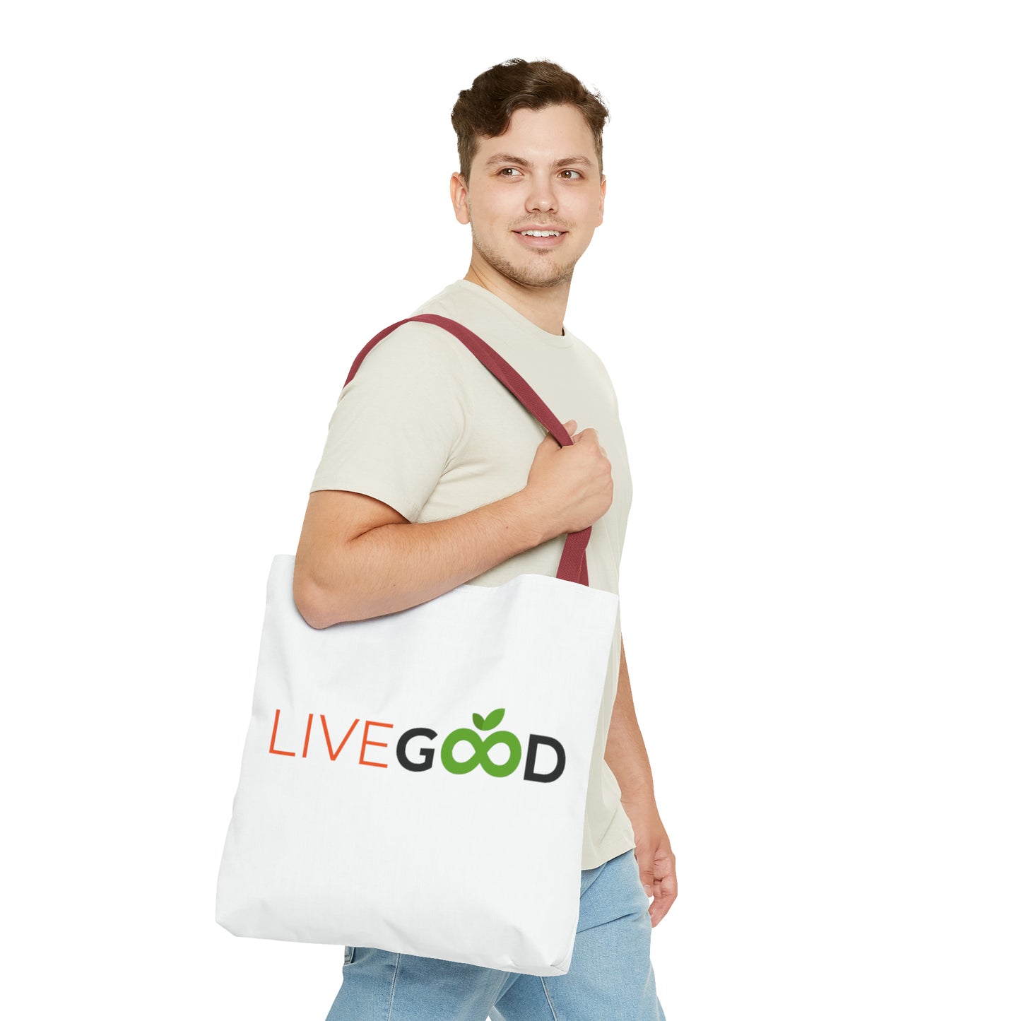 LiveGood Tote Bag (AOP)