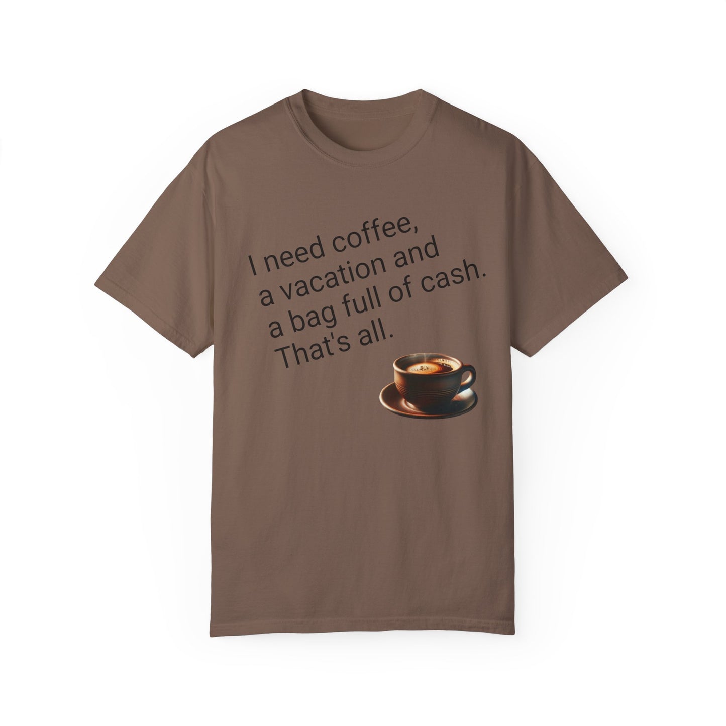 Coffee Lover Unisex Garment-Dyed T-shirt