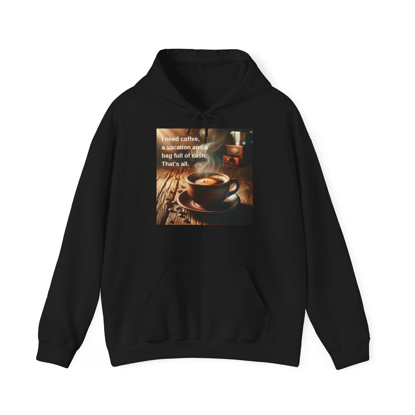 Coffee&Vacation Unisex Heavy Blend™ Hooded Sweatshirt