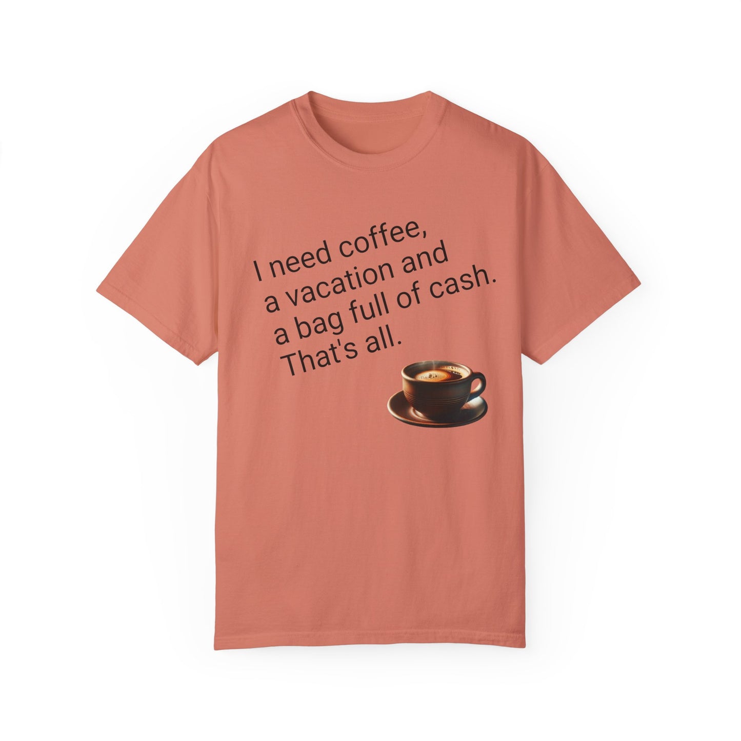 Coffee Lover Unisex Garment-Dyed T-shirt