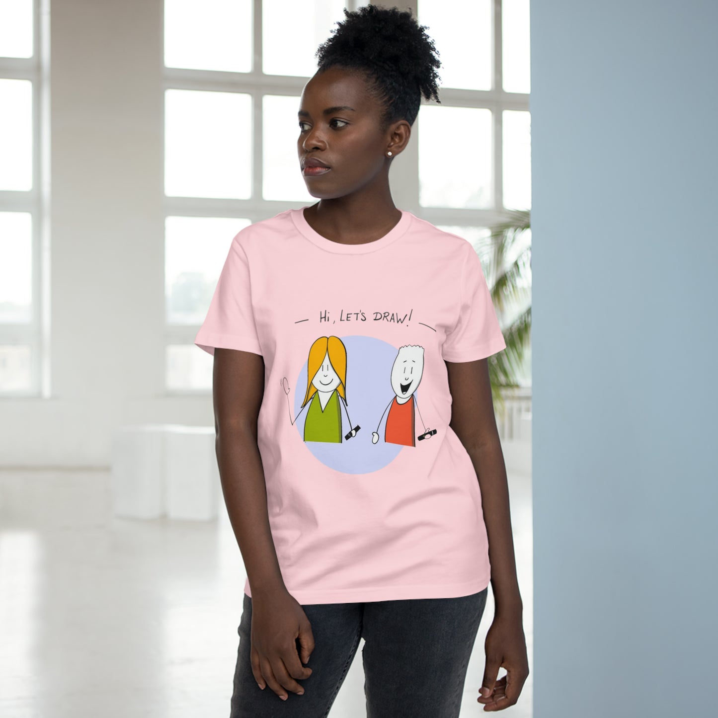 Let's Draw - Women’s Tee (LT-001 for AU, NZ market)