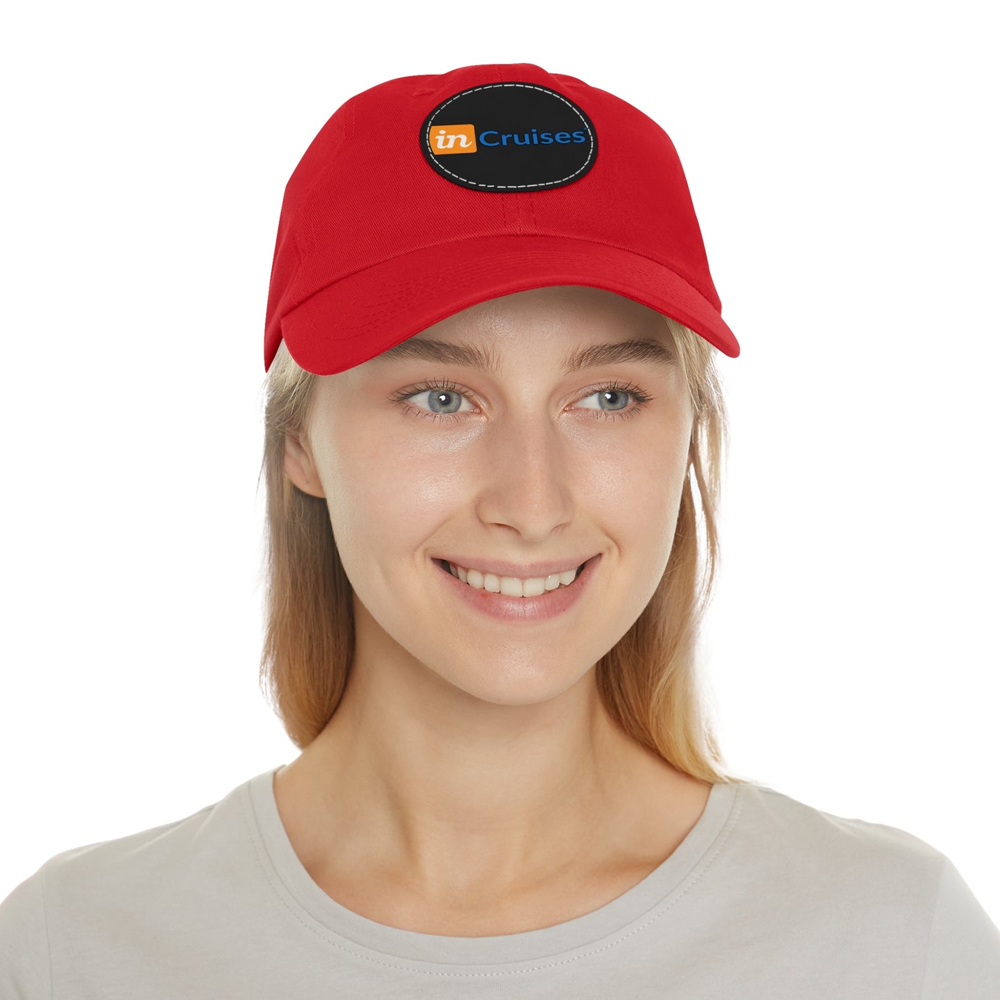 InCruises Hat with Leather Patch (Round)