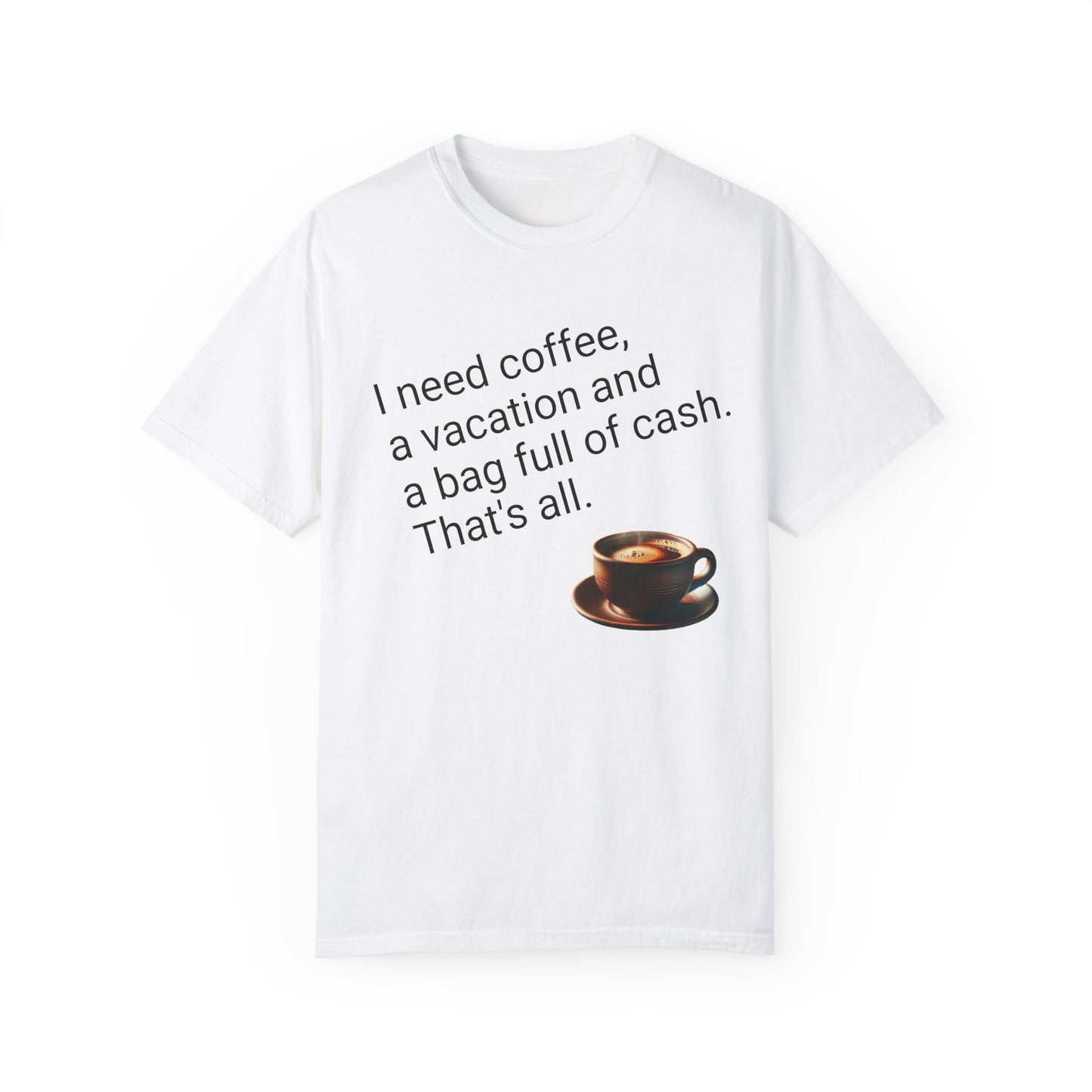 Coffee Lover Unisex Garment-Dyed T-shirt