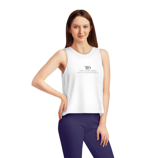TTPD Women's Cropped Tank Top (The Tortured Poets Department-TTPD 005)