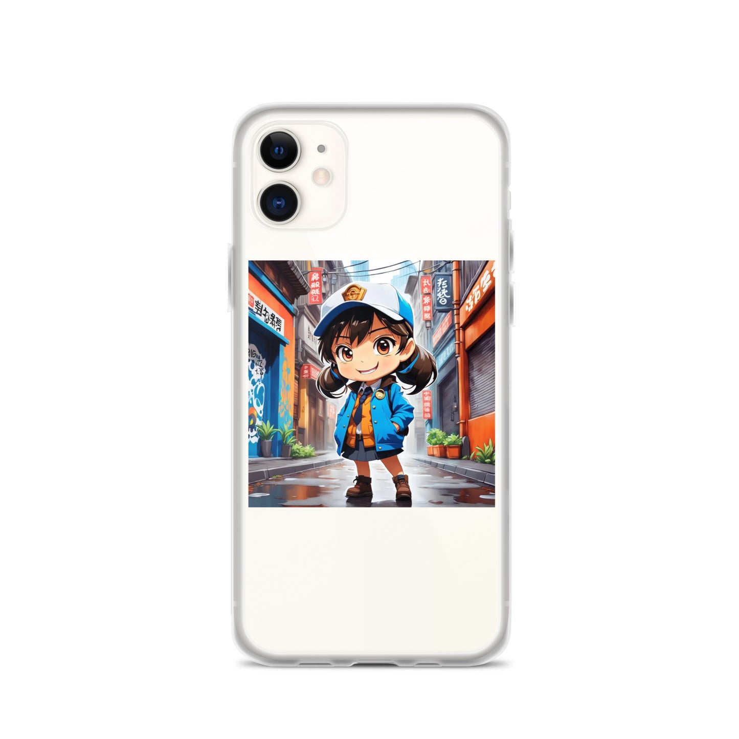 Clear Case for iPhone® School Girl