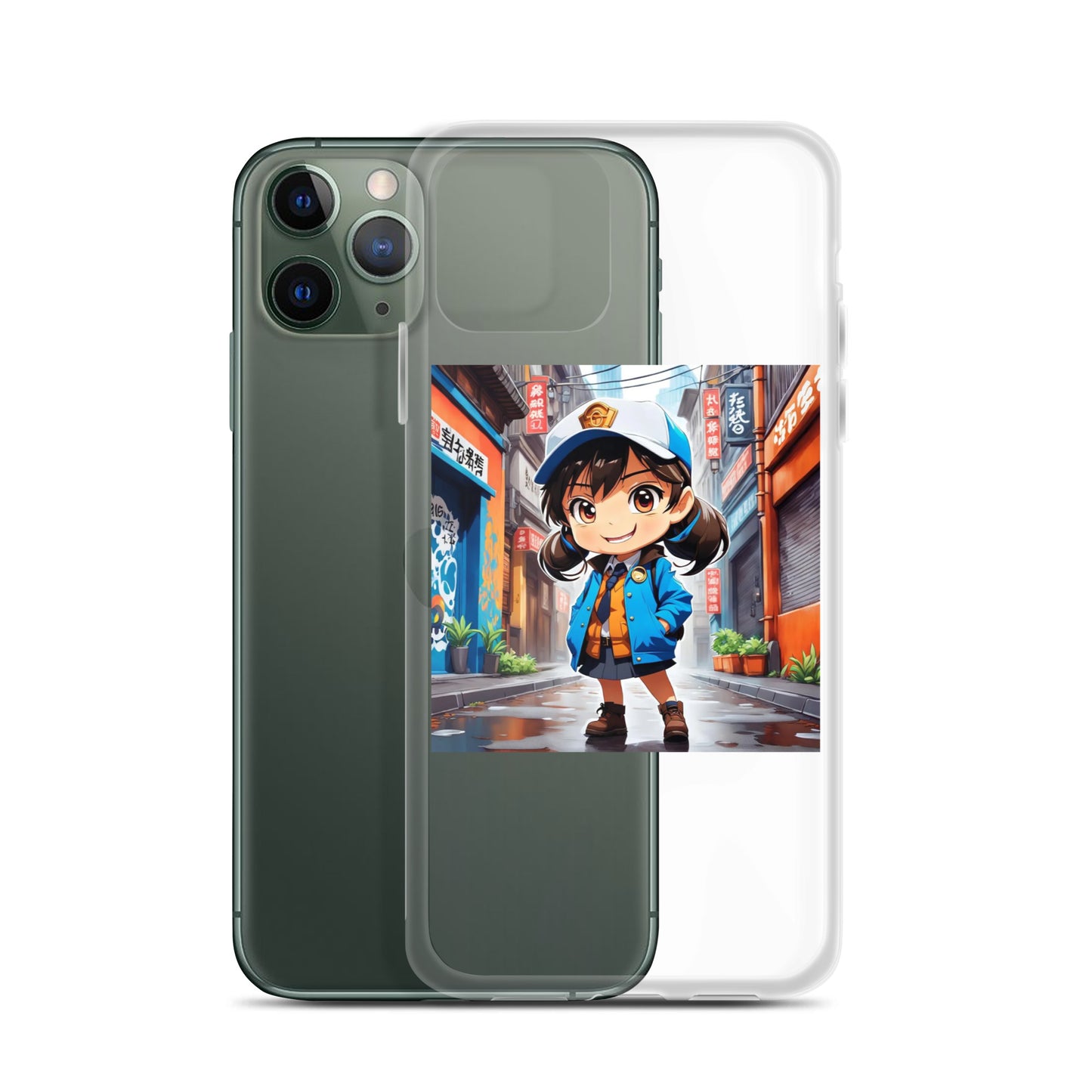 Clear Case for iPhone® School Girl