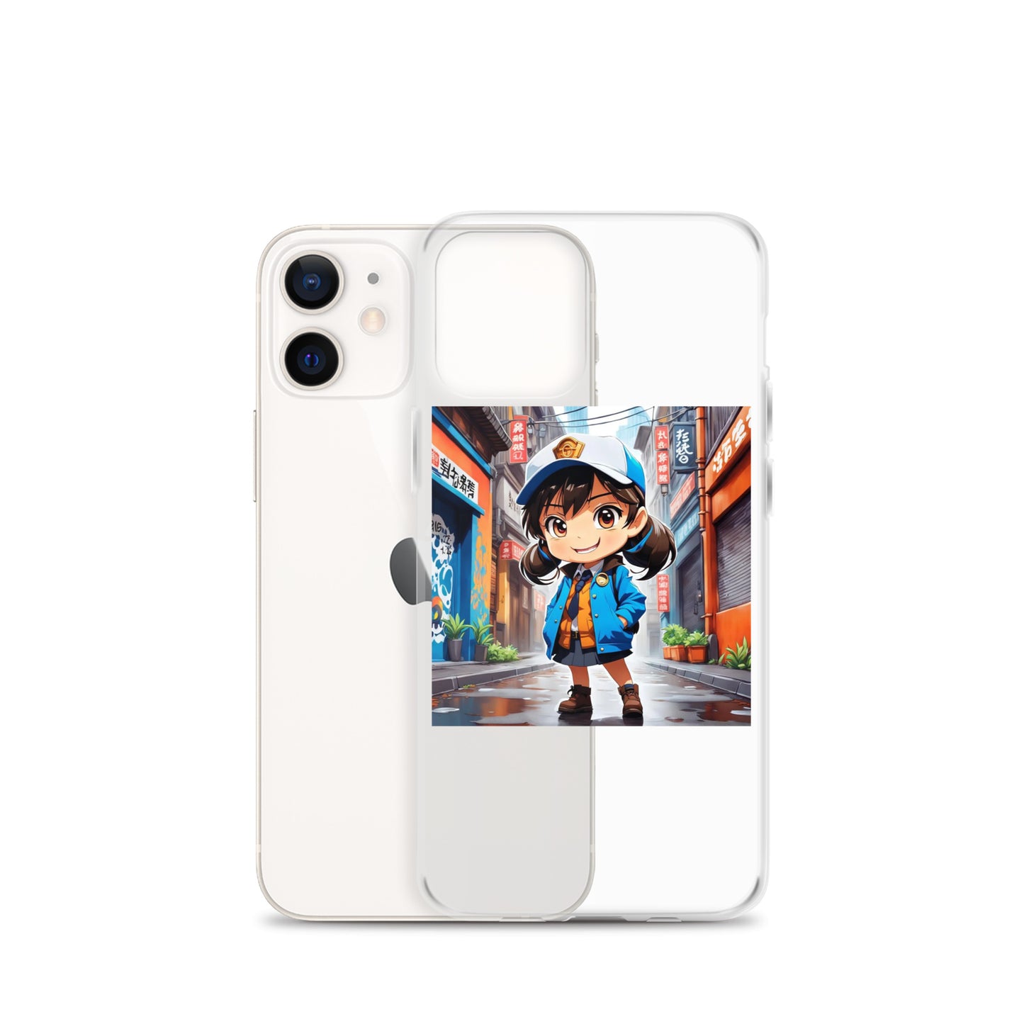 Clear Case for iPhone® School Girl