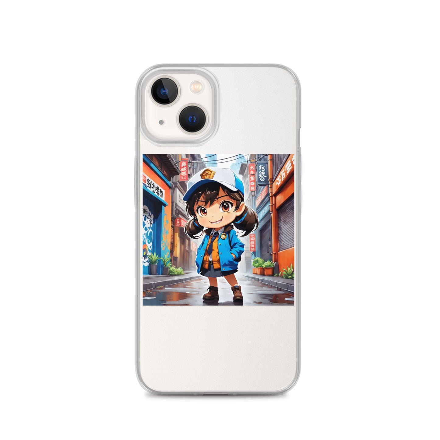 Clear Case for iPhone® School Girl