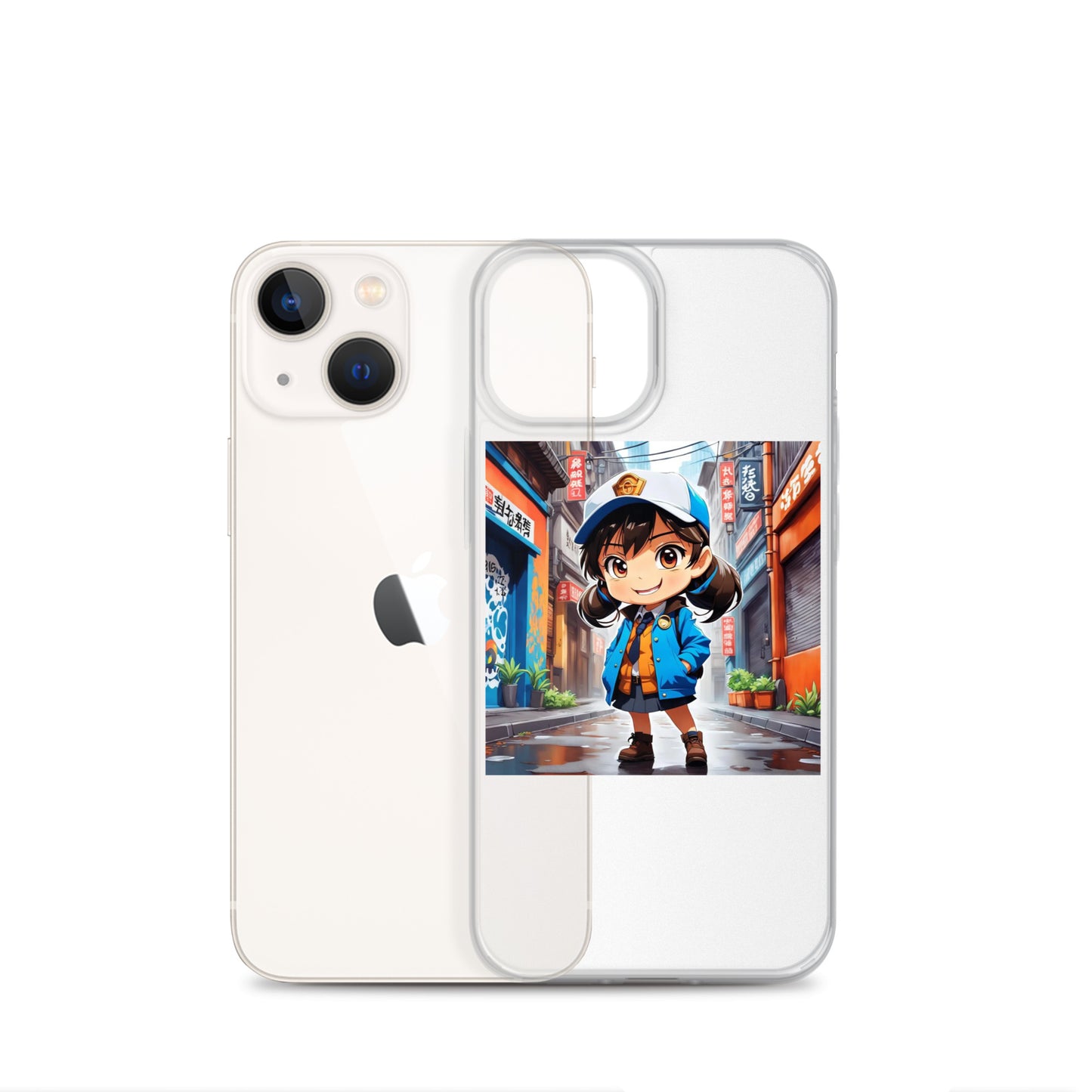 Clear Case for iPhone® School Girl