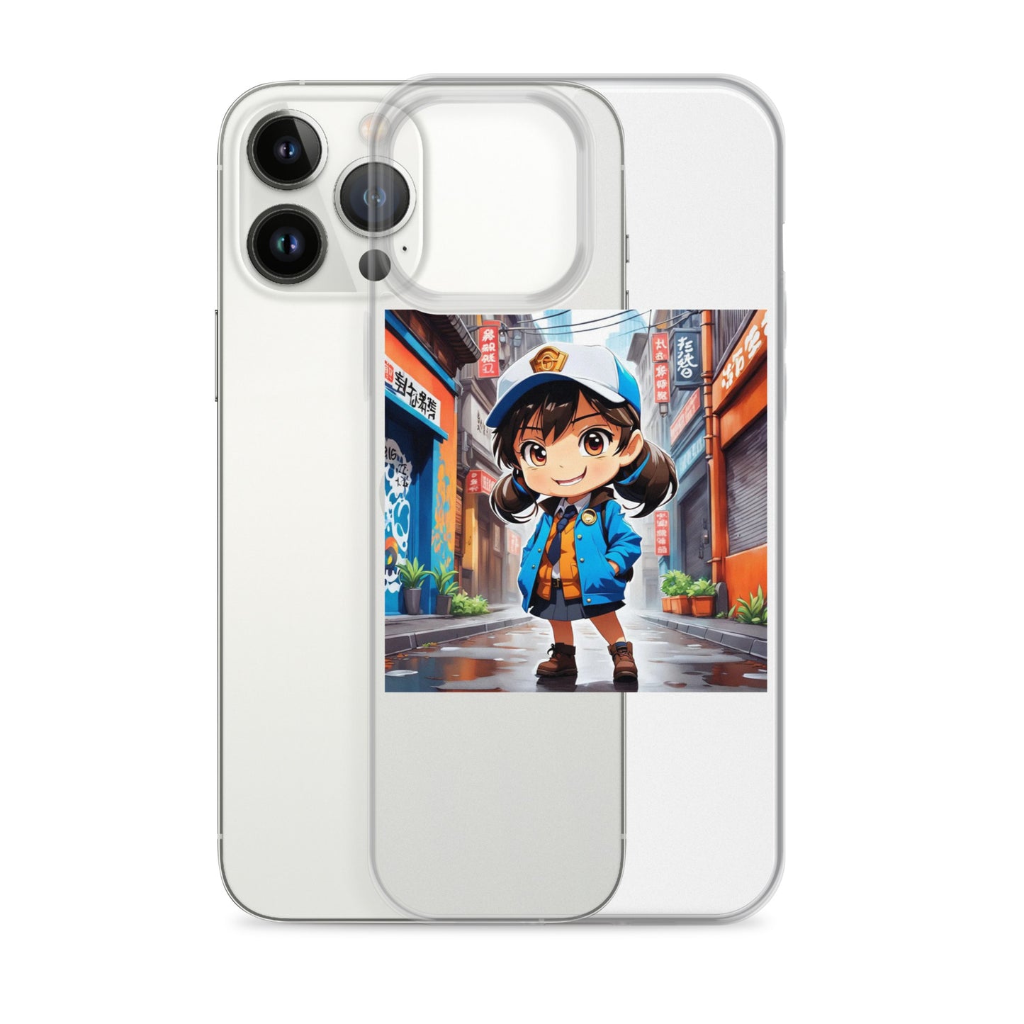 Clear Case for iPhone® School Girl