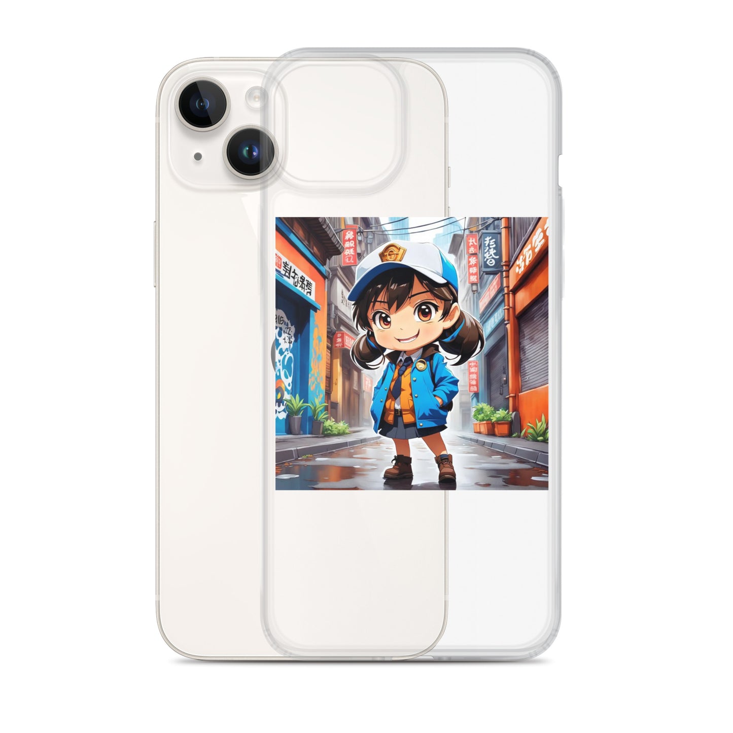 Clear Case for iPhone® School Girl