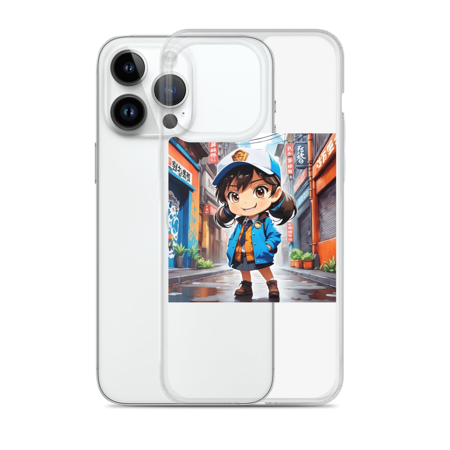 Clear Case for iPhone® School Girl