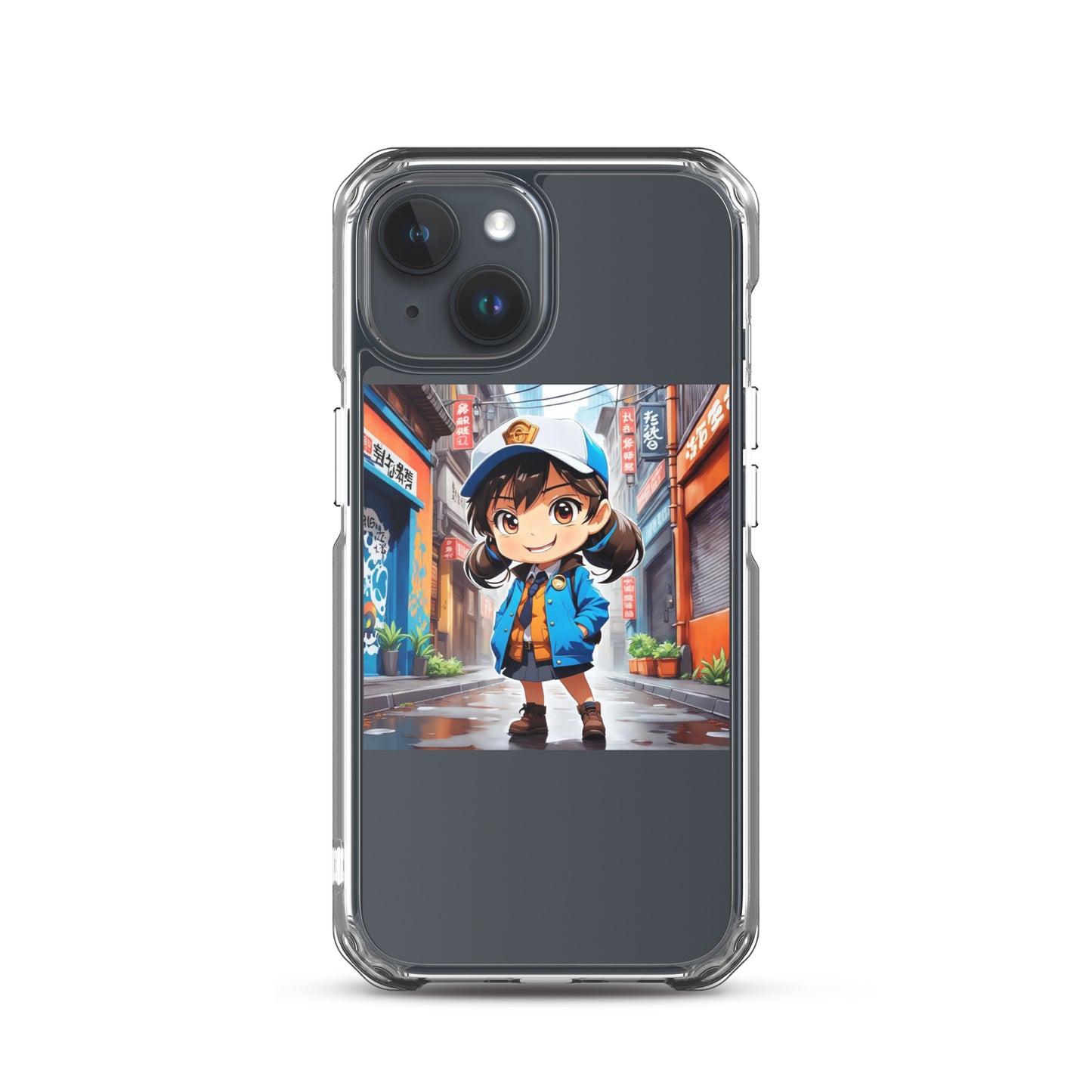 Clear Case for iPhone® School Girl