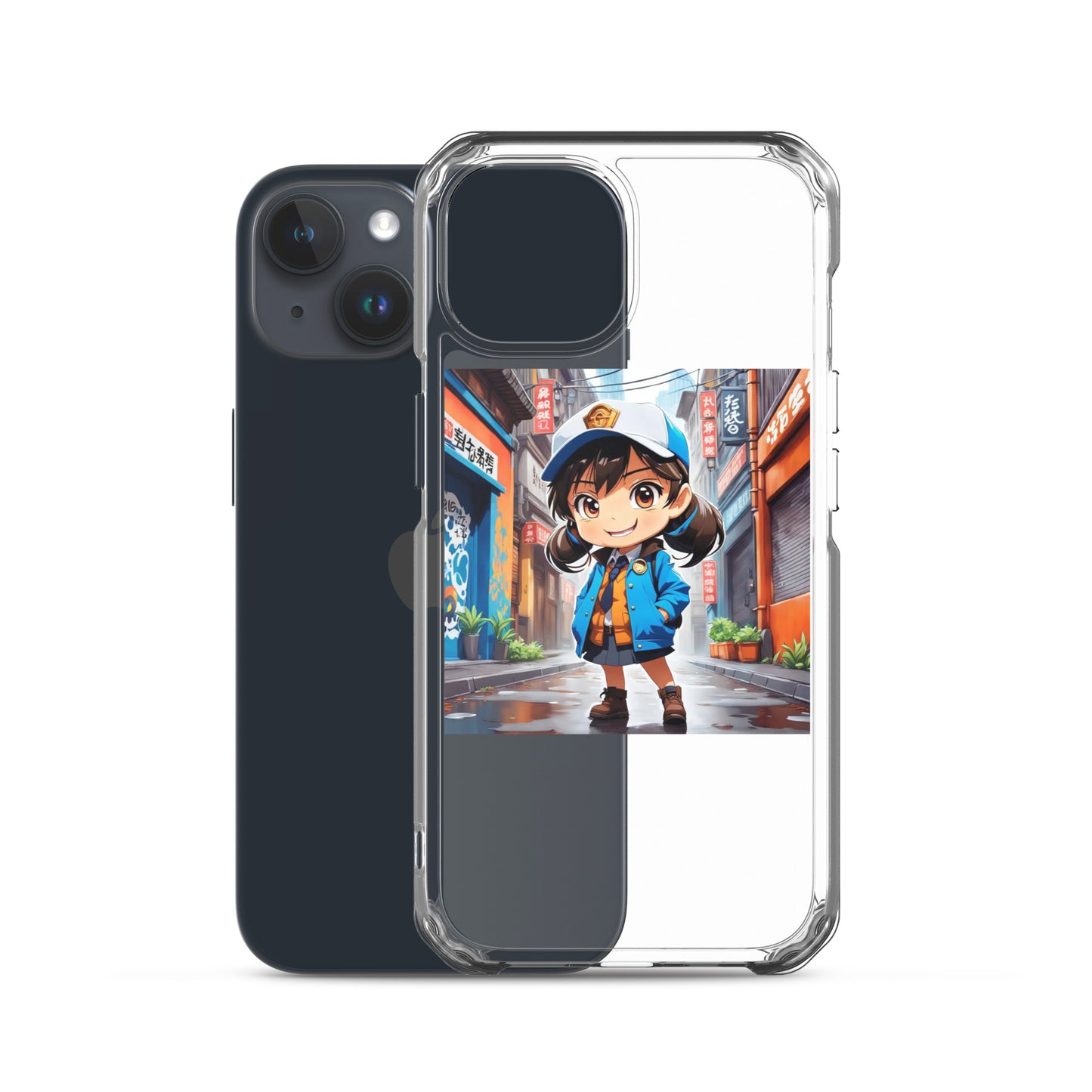 Clear Case for iPhone® School Girl